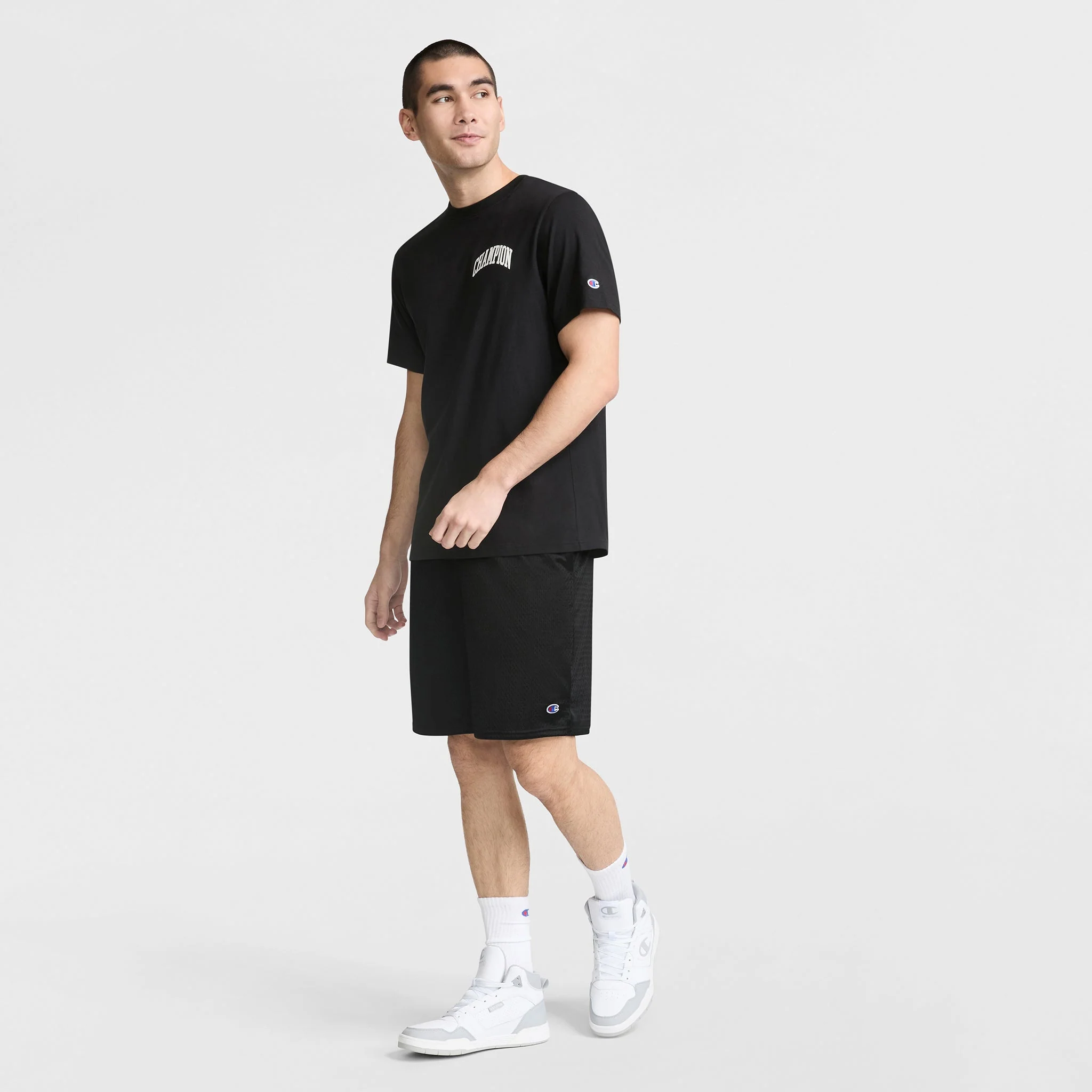 9" Classic Mesh Shorts, C Logo - Image 4