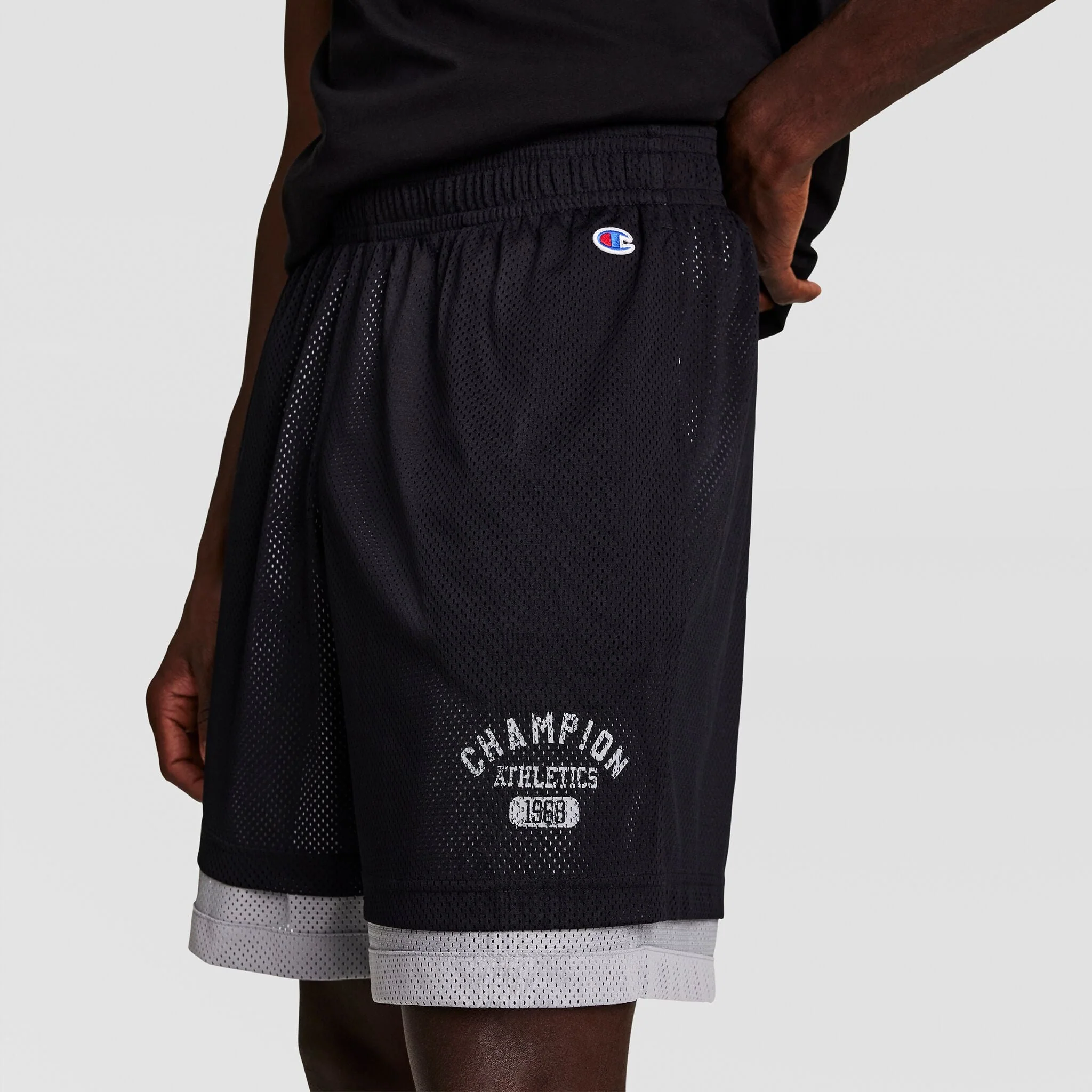 9" Gridiron Double Layer Short, C Logo - Image 2