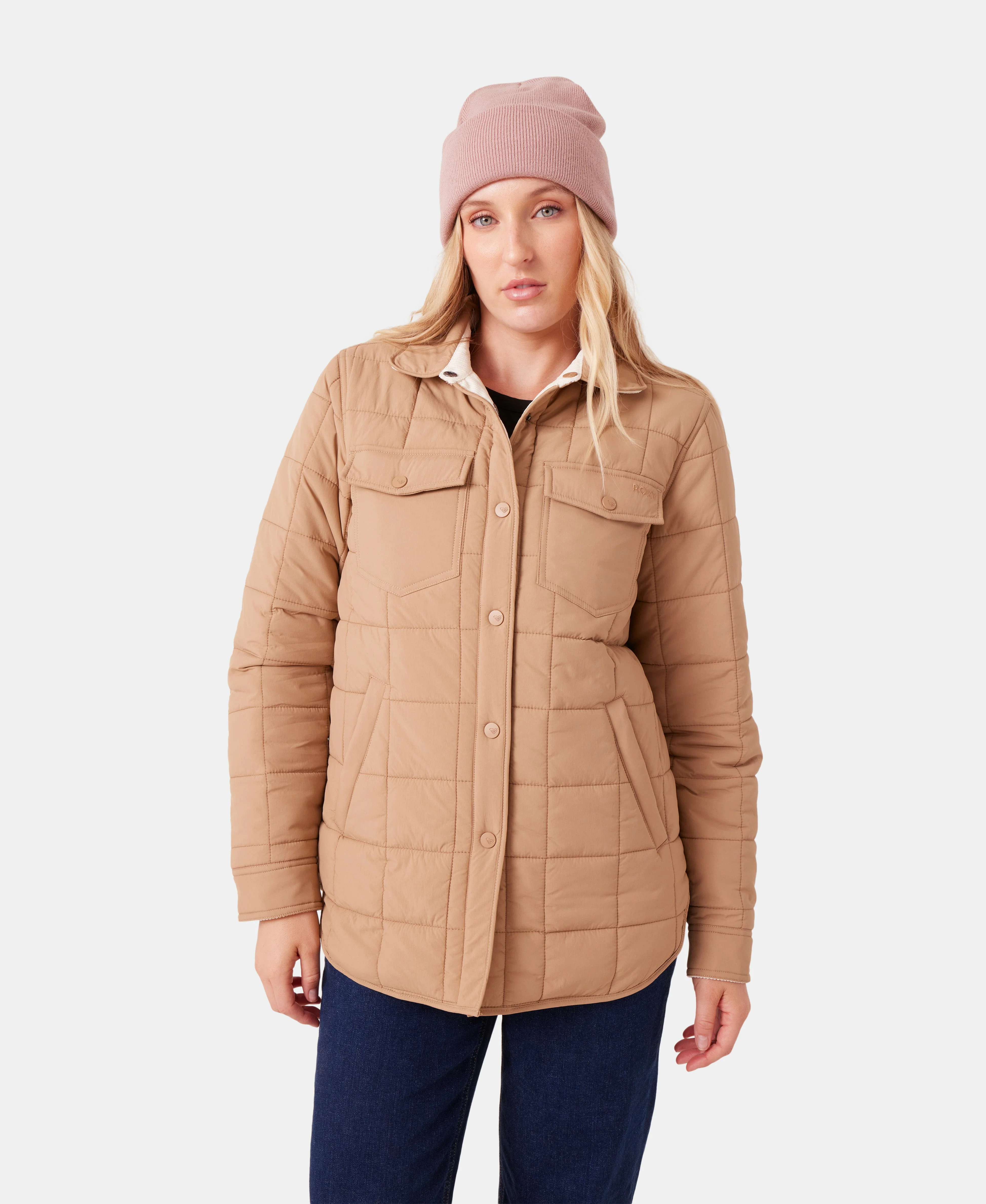 Alpine Quilted Shacket - Image 3