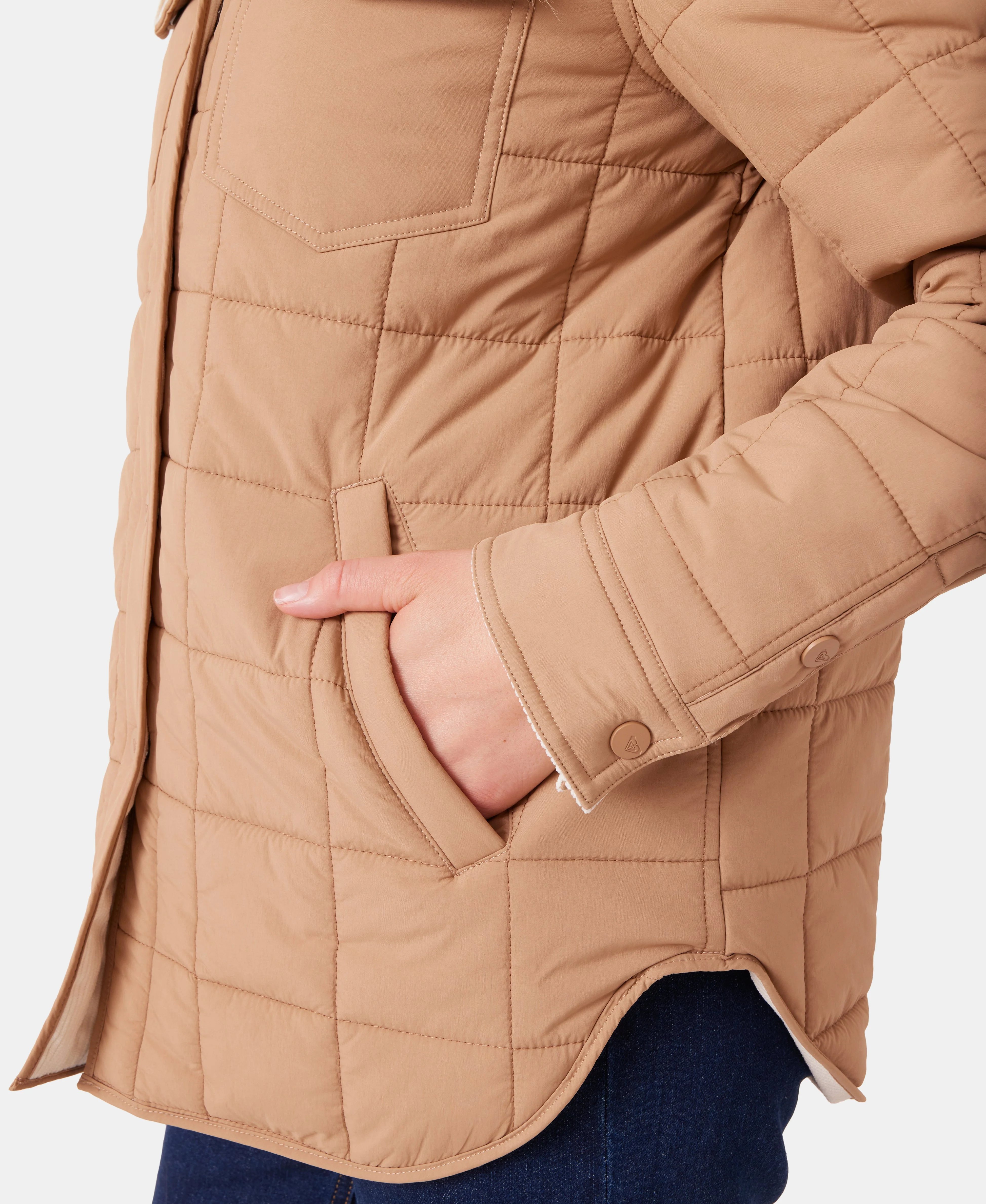 Alpine Quilted Shacket - Image 5