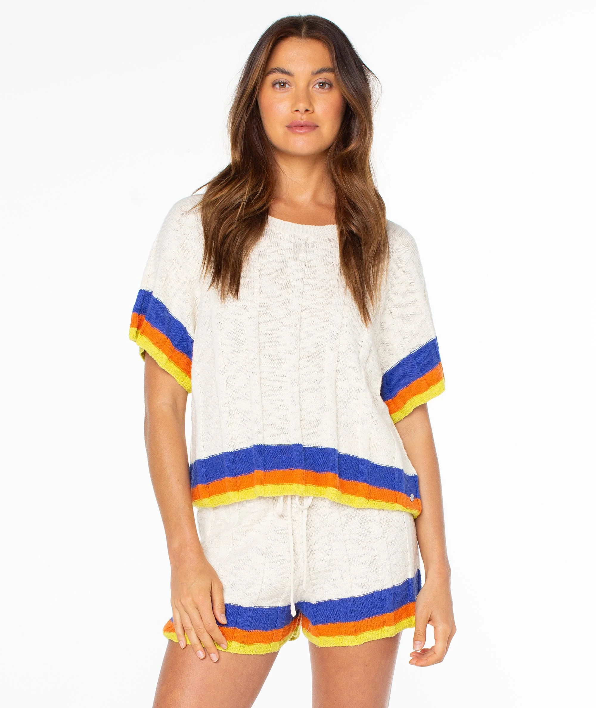 Cabana Club Tee Stripe Top - Image 5