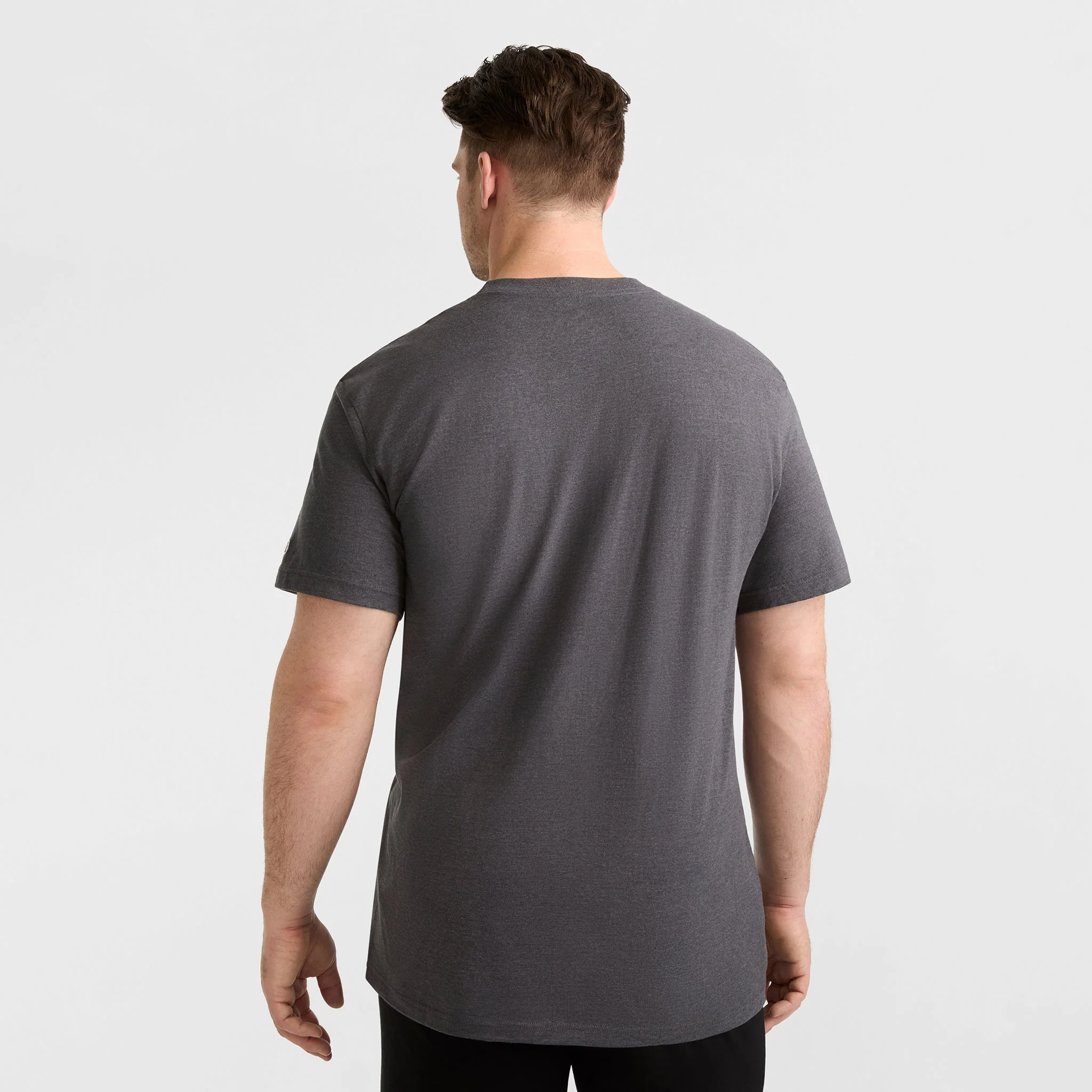 Classic Graphic T-Shirt, Script Logo - Big & Tall - Image 2