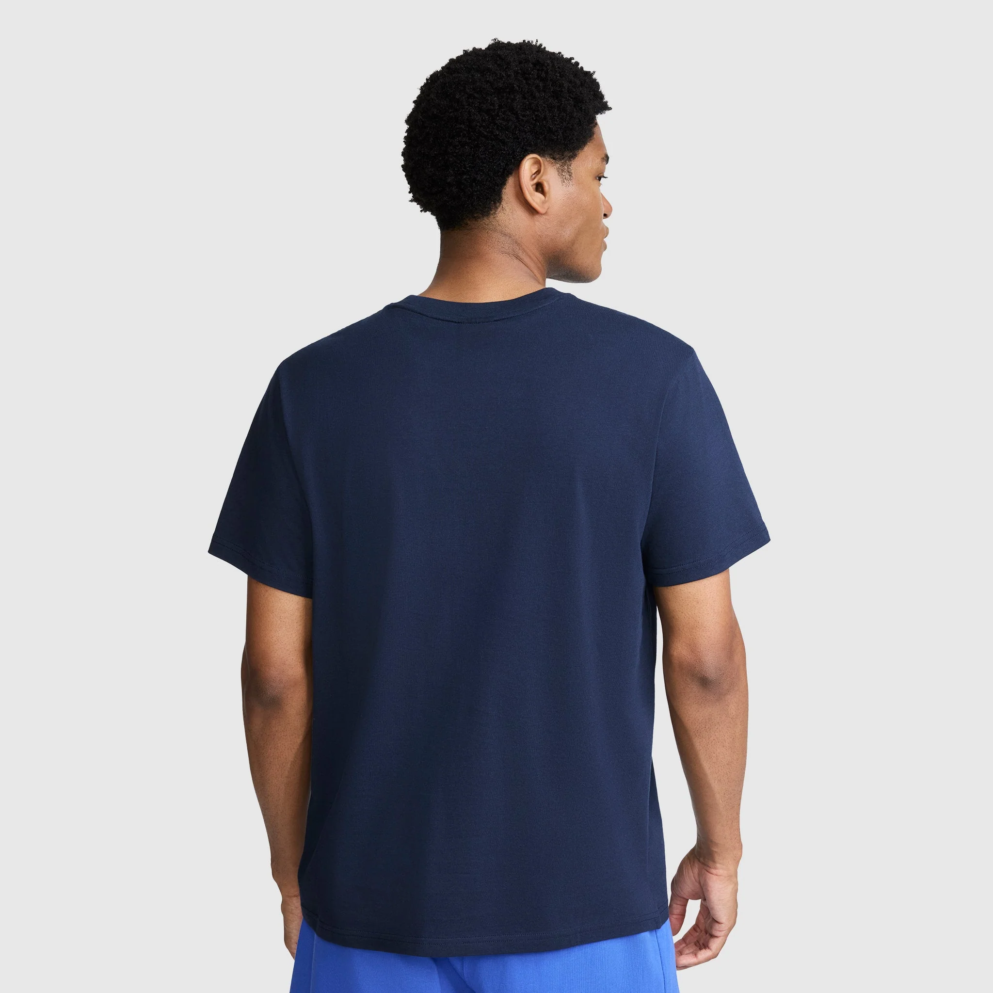 Classic Graphic T-Shirt, Tonal Script Logo - Image 2