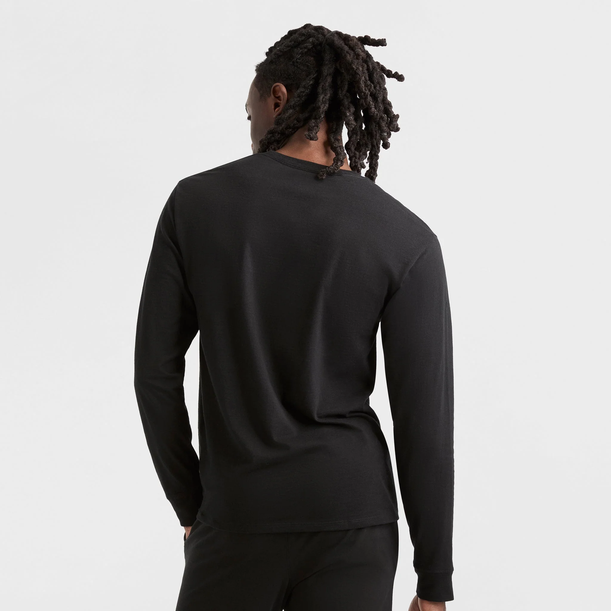 Classic Long Sleeve T-Shirt, Embroidered C Logo - Image 2