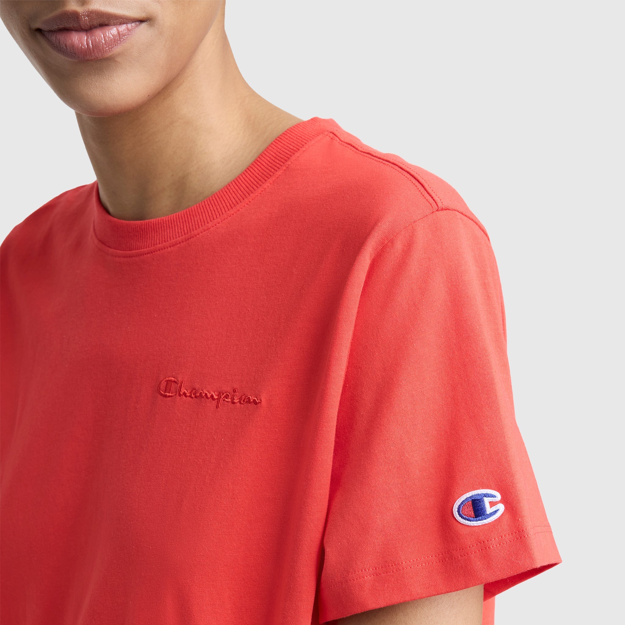 Classic T-Shirt, Tonal Left Chest Script - Image 3