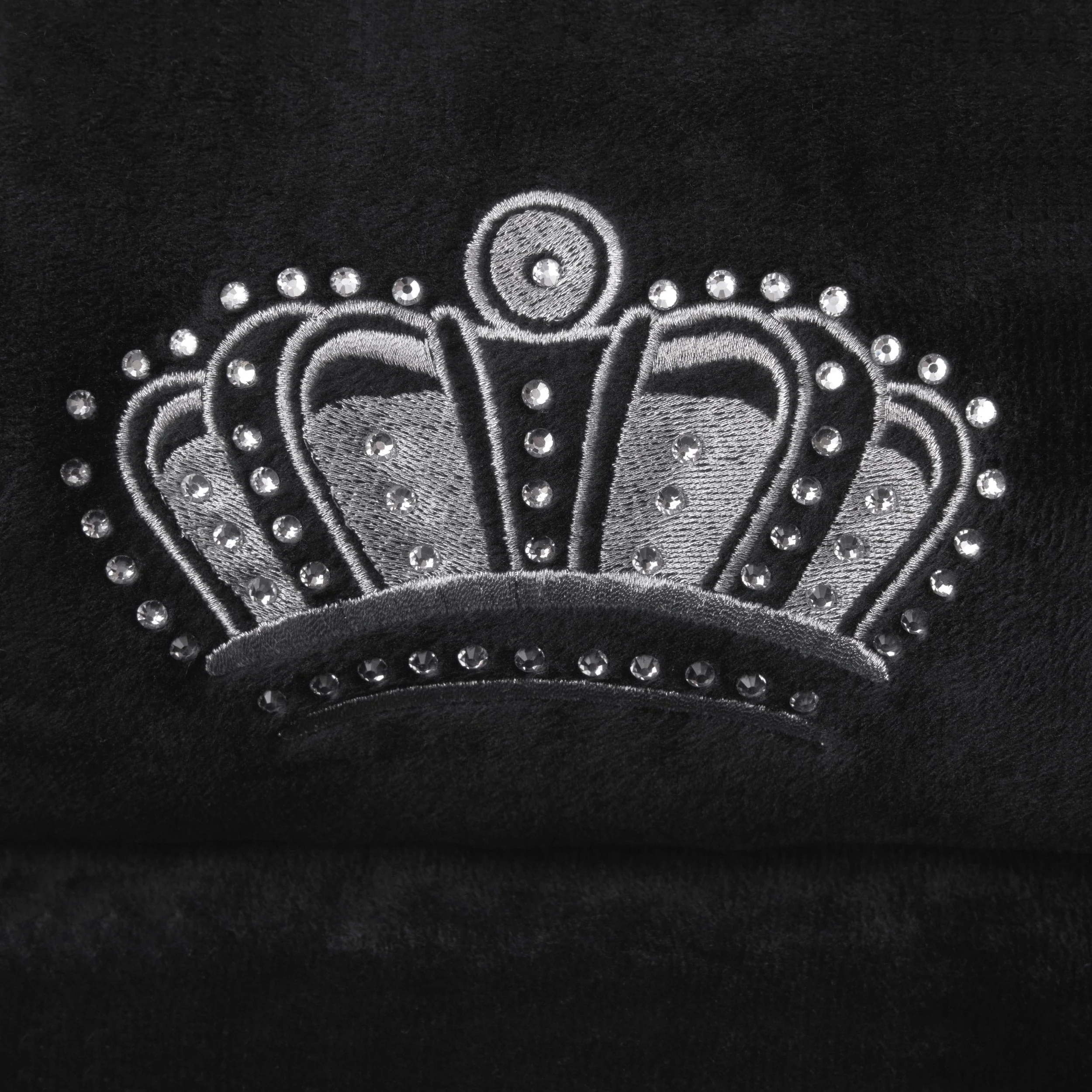 Crown Bling Black Pet Bed - Image 4