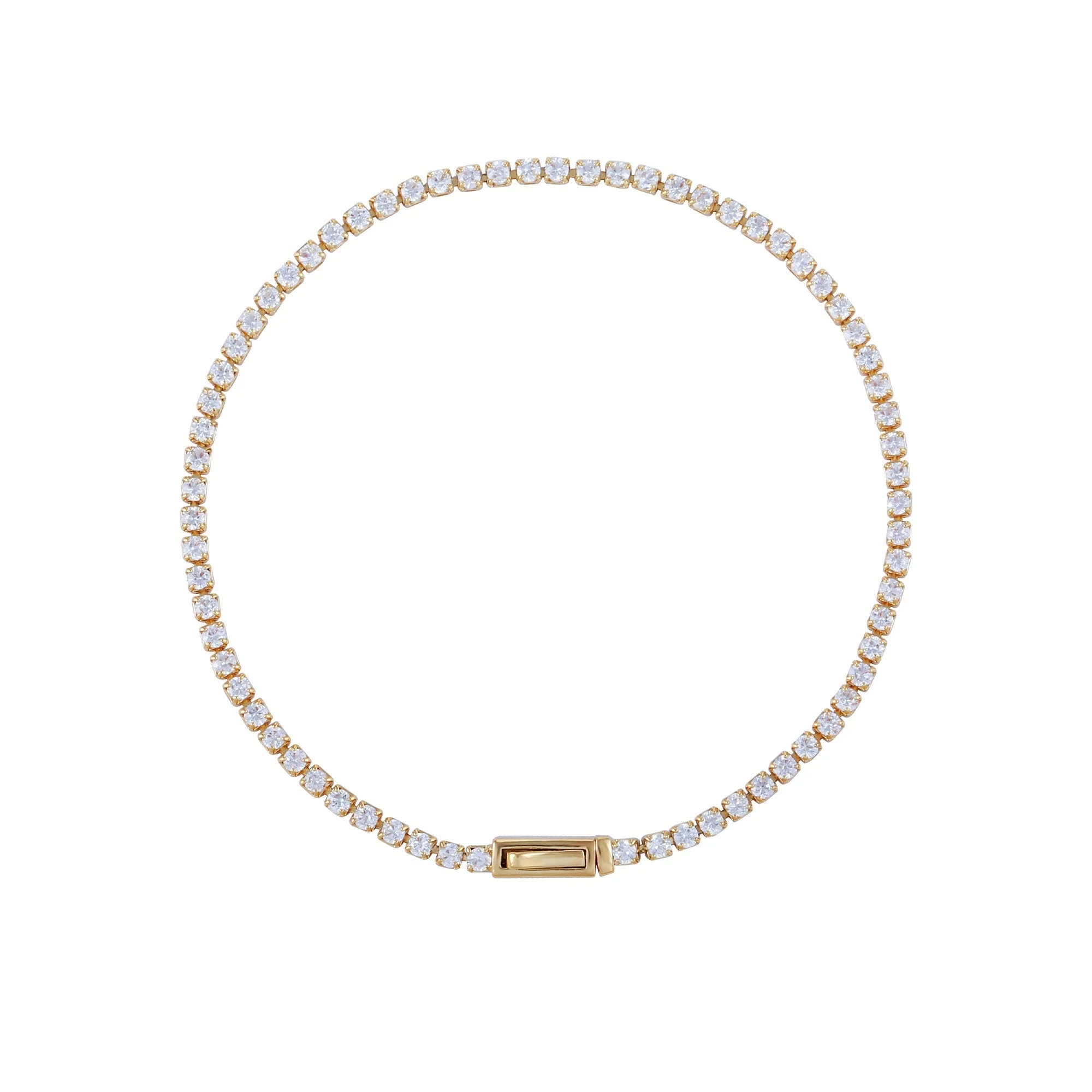 Cubic Zirconia Tennis Bracelet