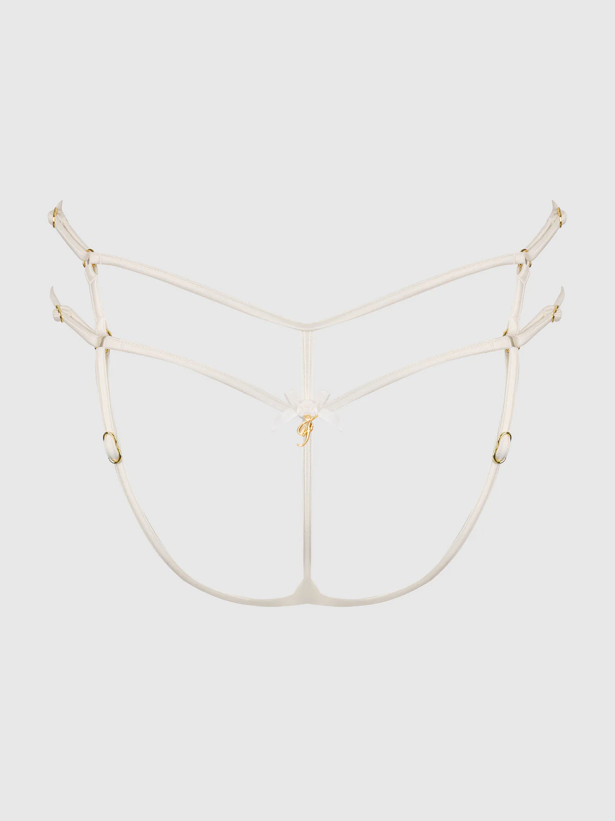 Delfina Embroidered Backless Cheeky - Image 6