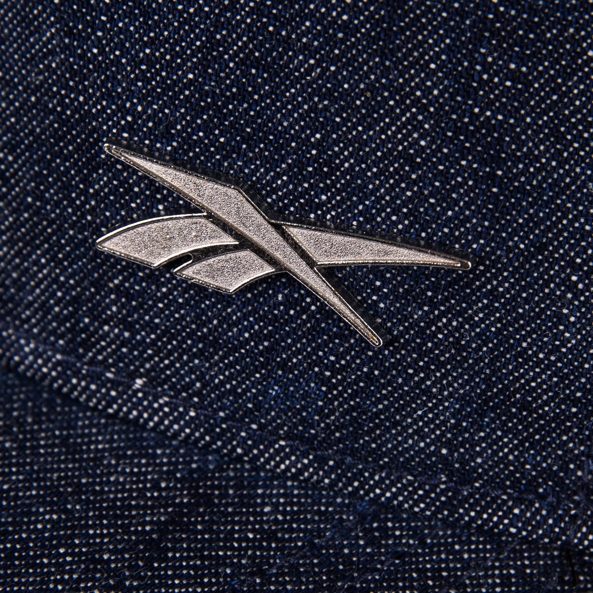 Denim Badge Cap - Image 6
