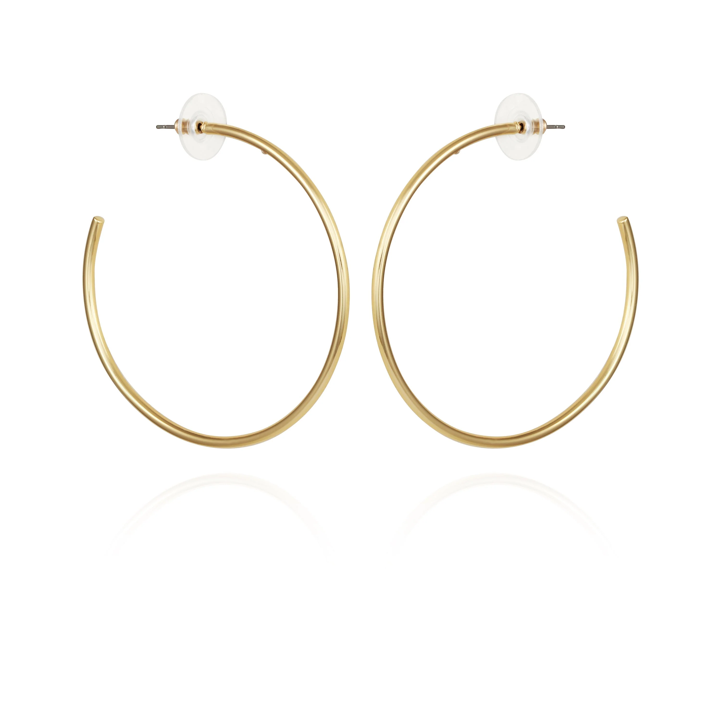 Extra Large Open Hoop Earrings