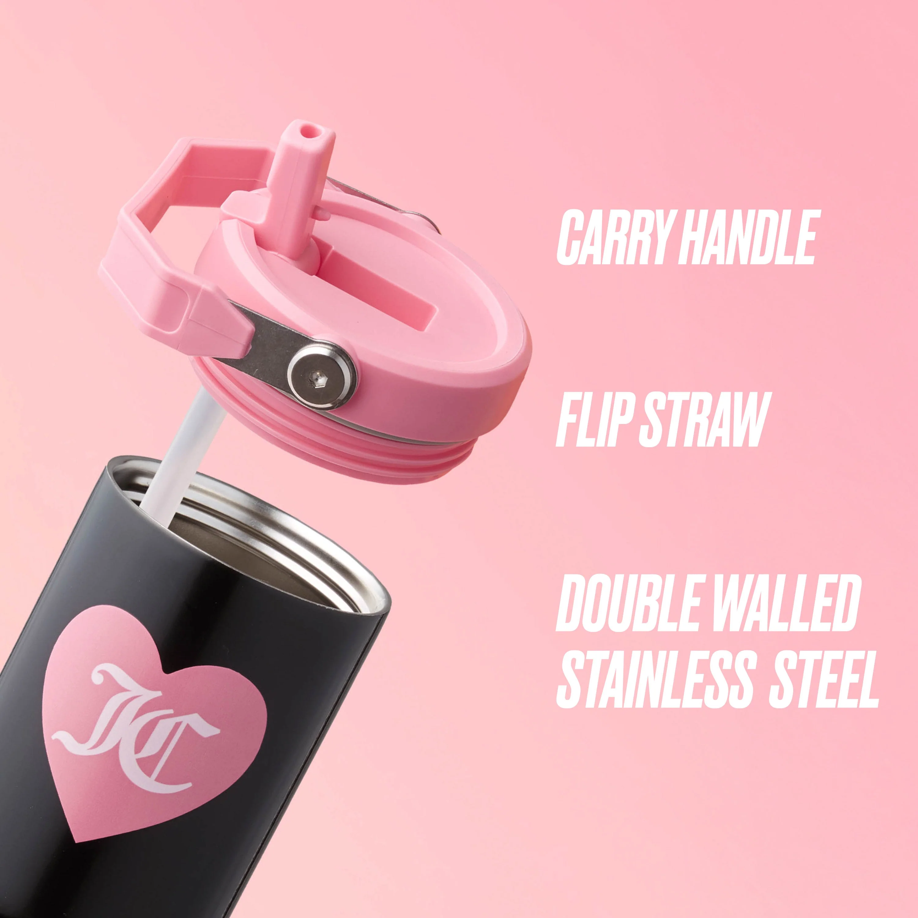 Flip Flow Hydration Stainless Steel Tumbler Cup 2-Pack - Image 3