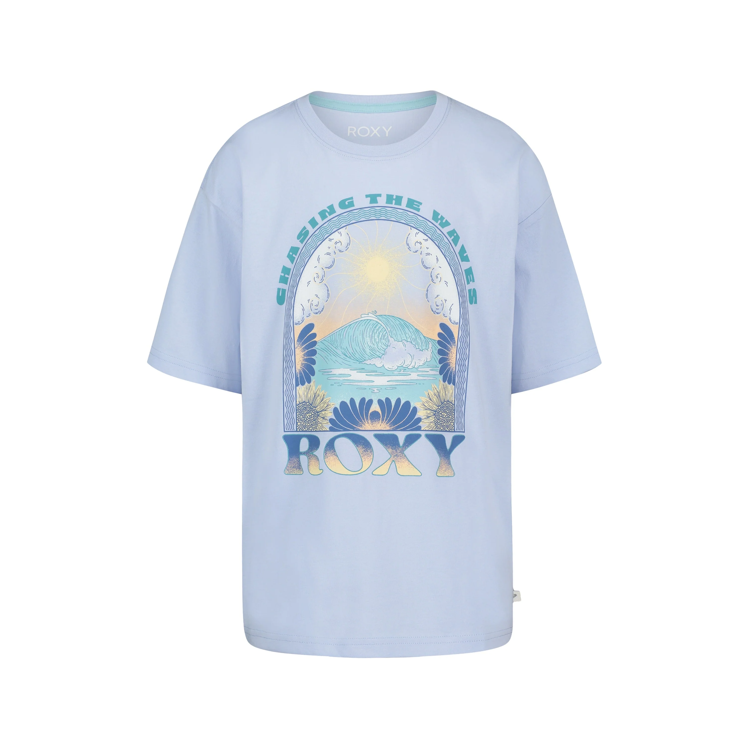 Girls' Chasing Waves Oversized Tee