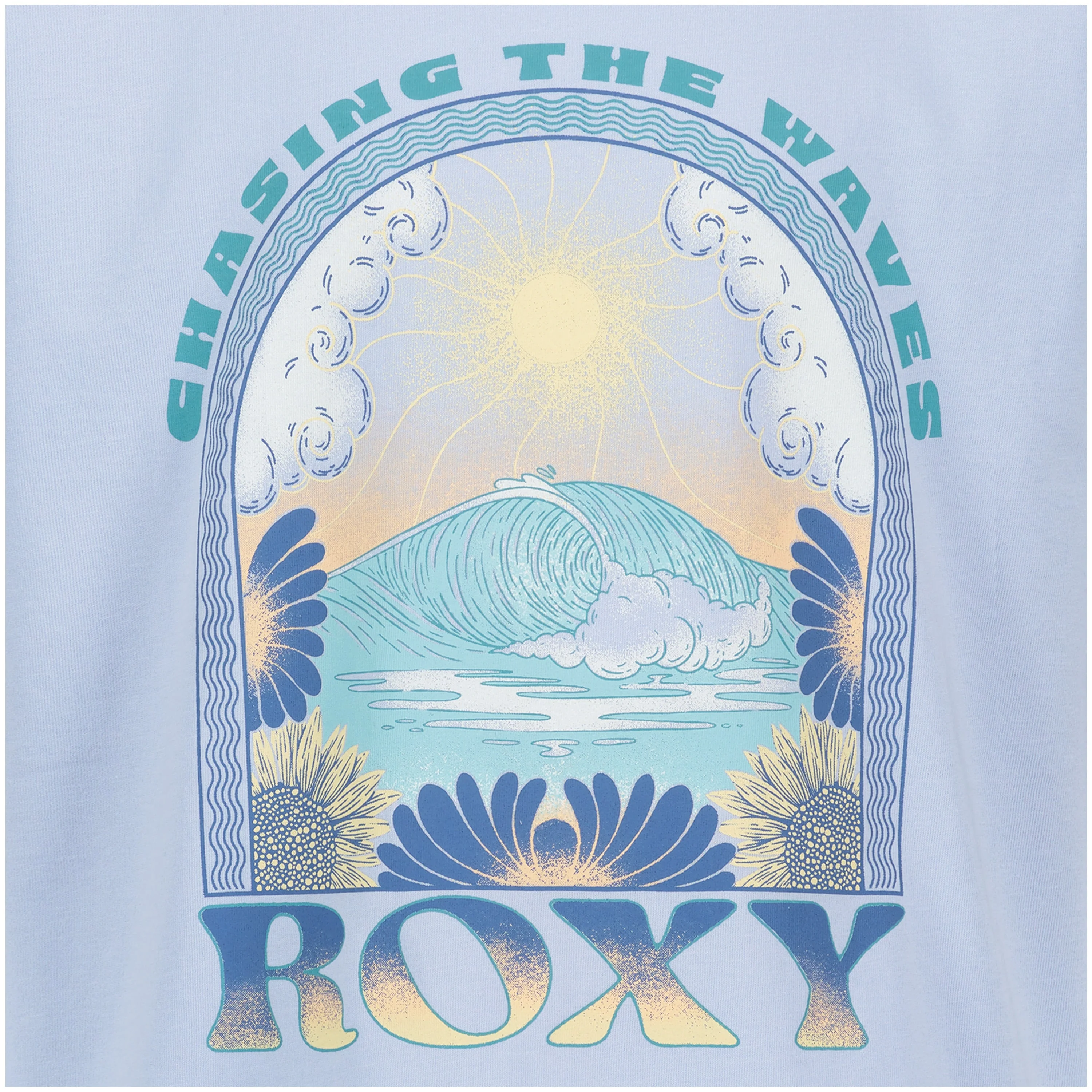 Girls' Chasing Waves Oversized Tee - Image 2