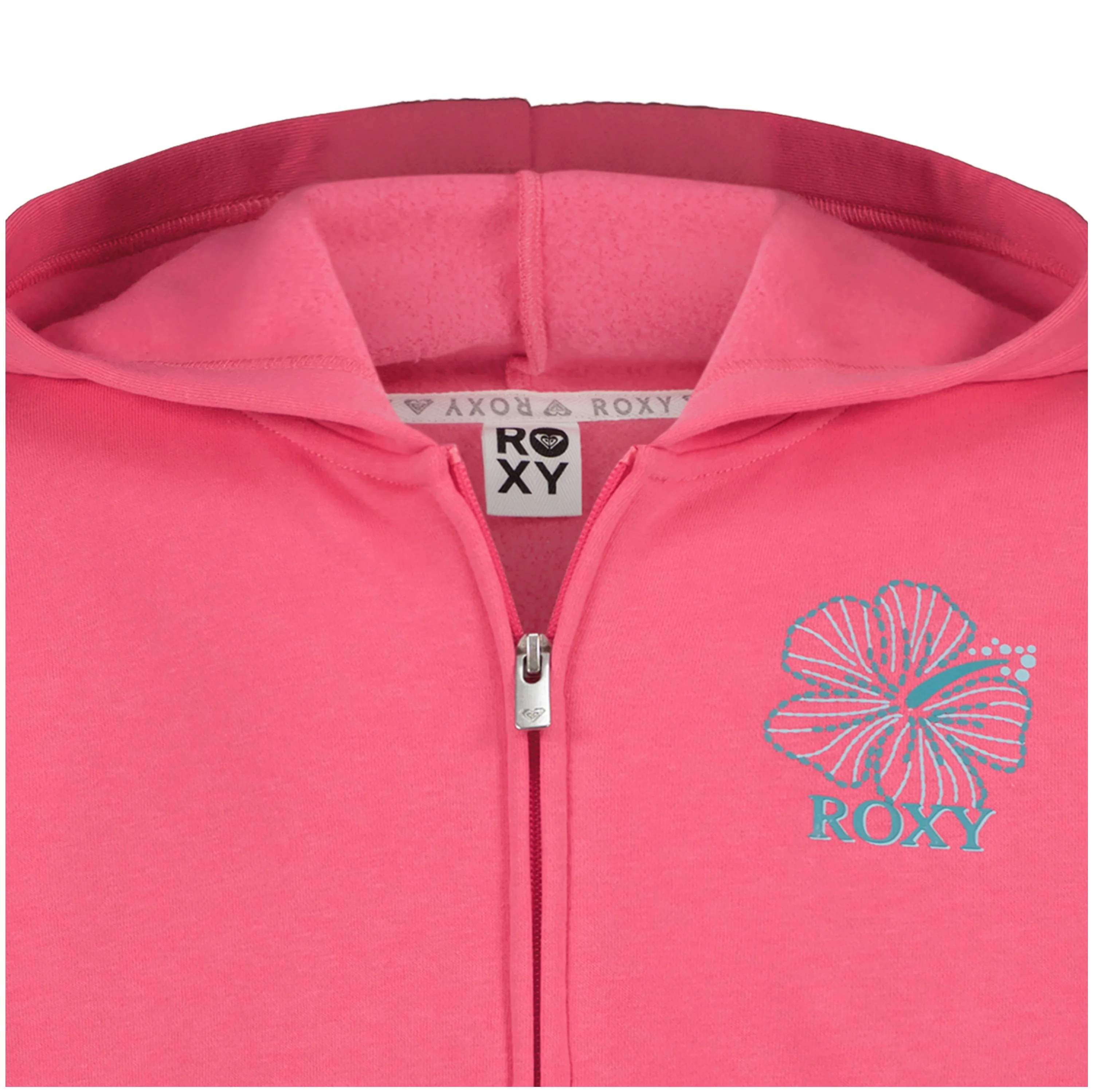 Girls' Hibiscus Stitch Zip Hoodie - Image 5