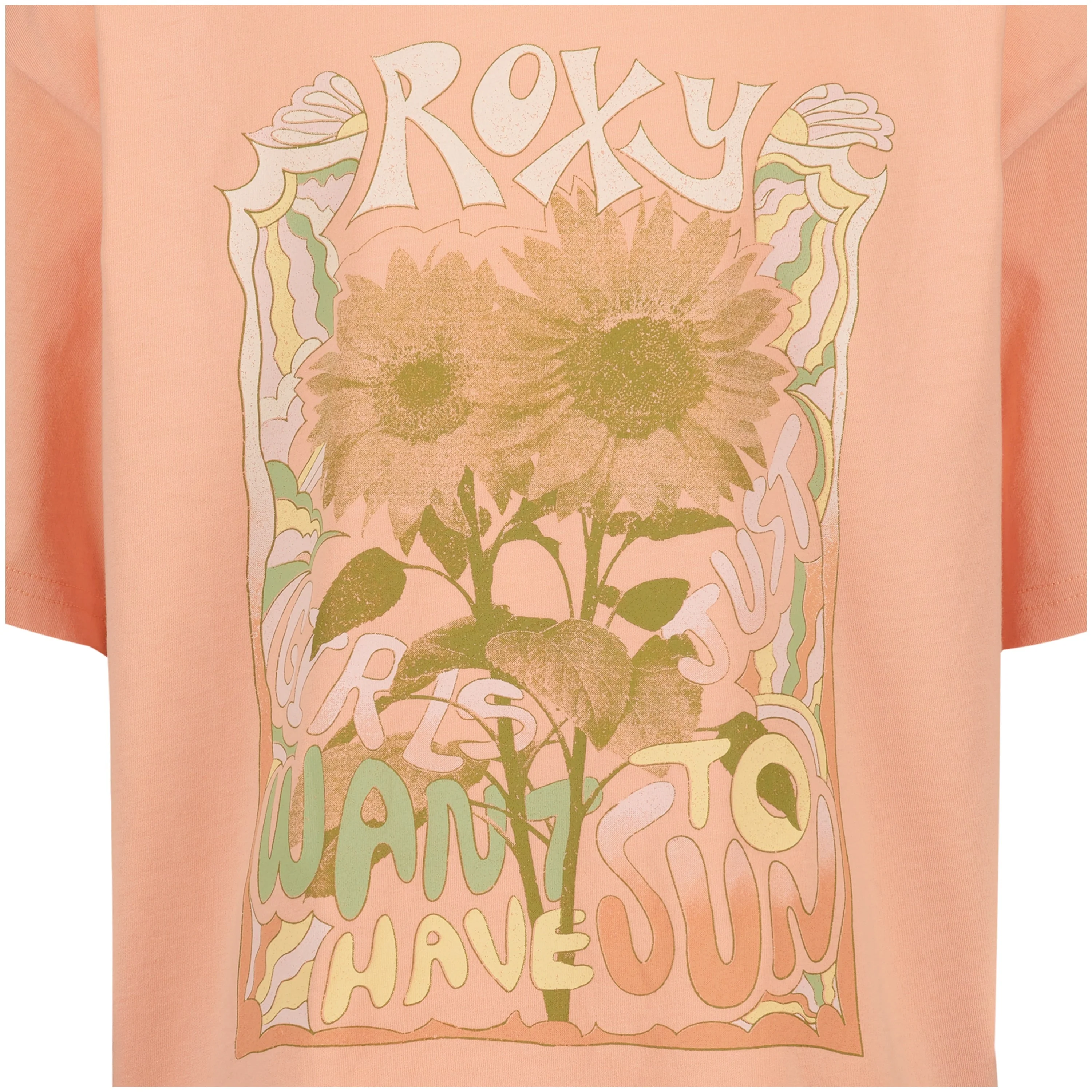 Girls' Sunshine Oversized Tee - Image 2