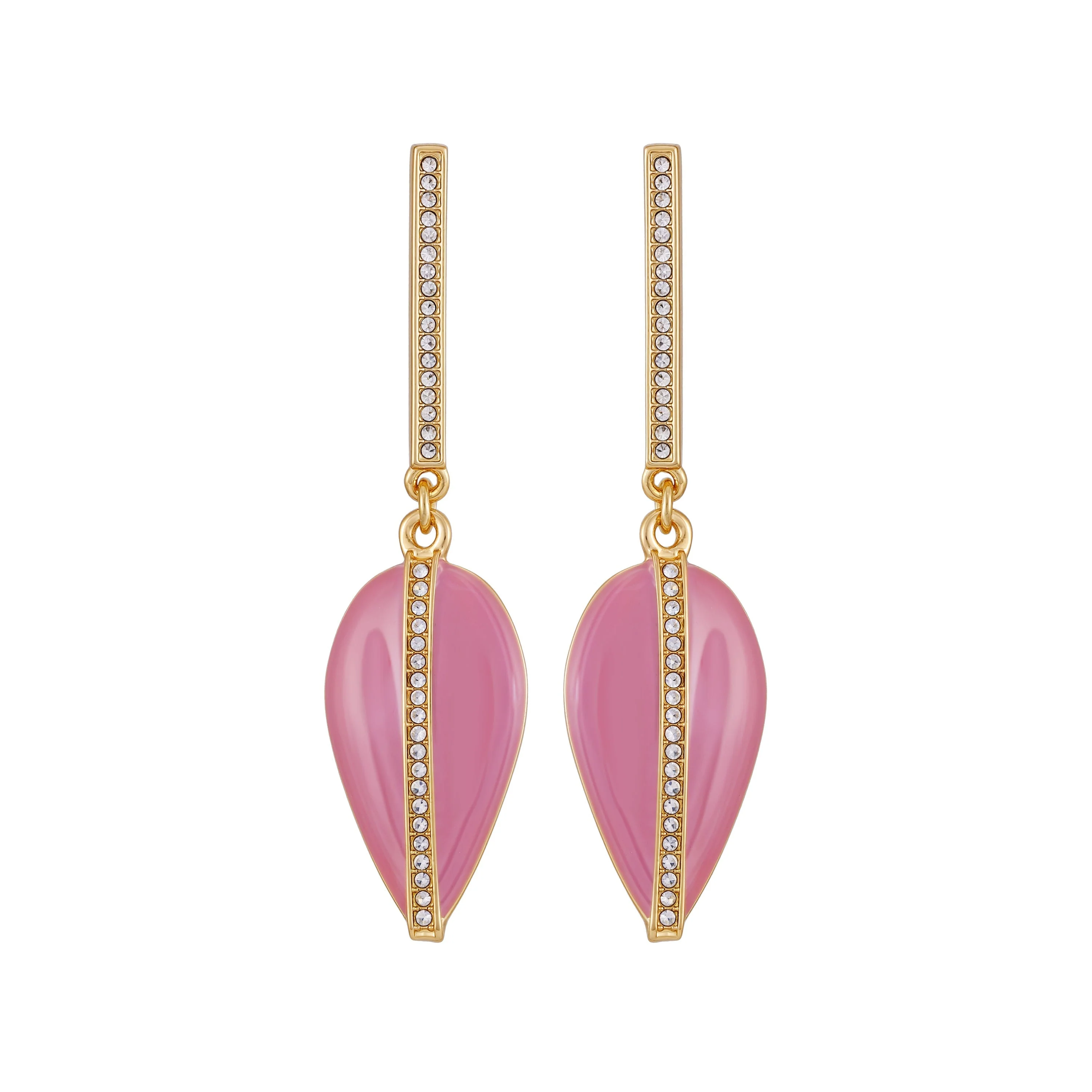 Gold Tone Drop Earrings