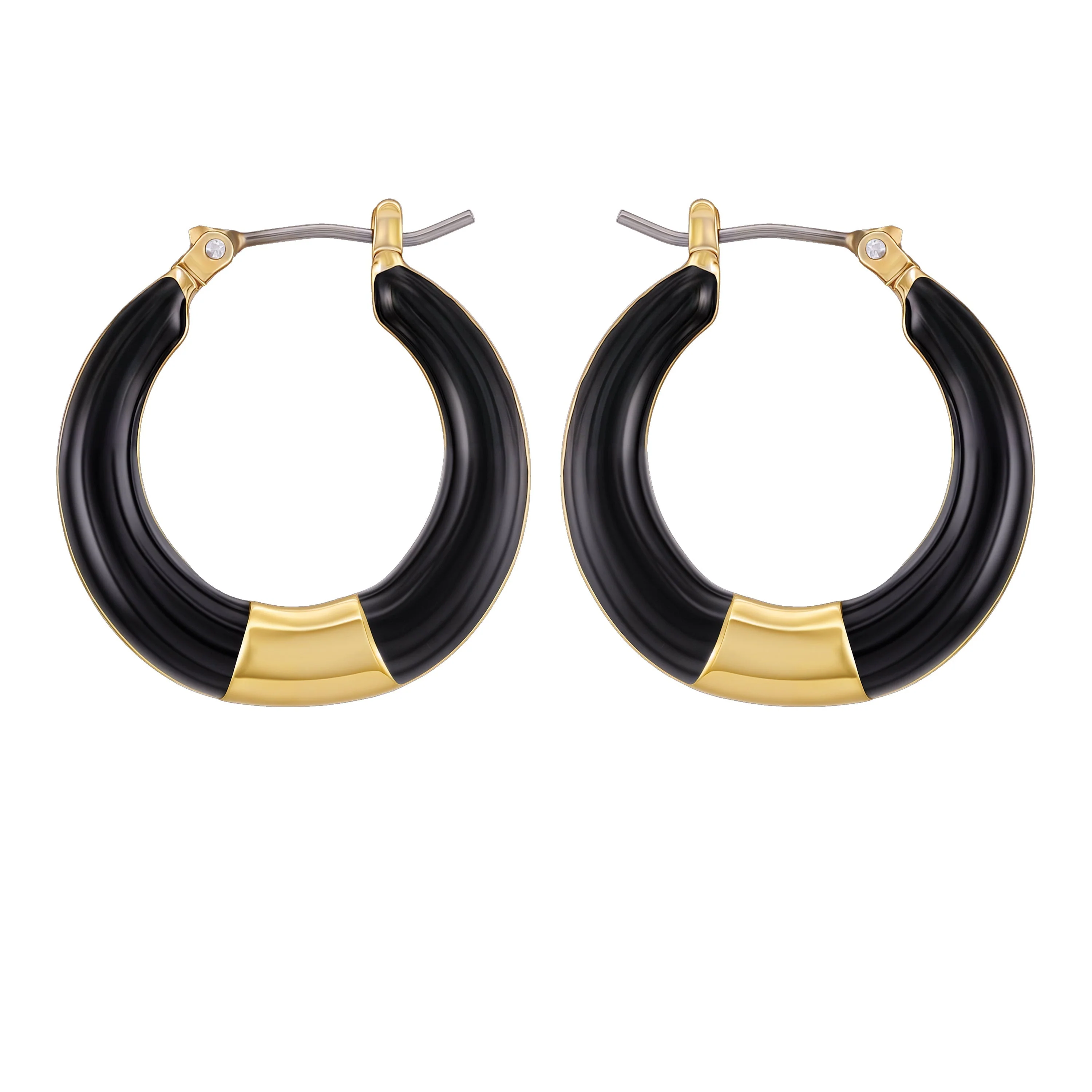 Goldtone Spike Drop Earrings