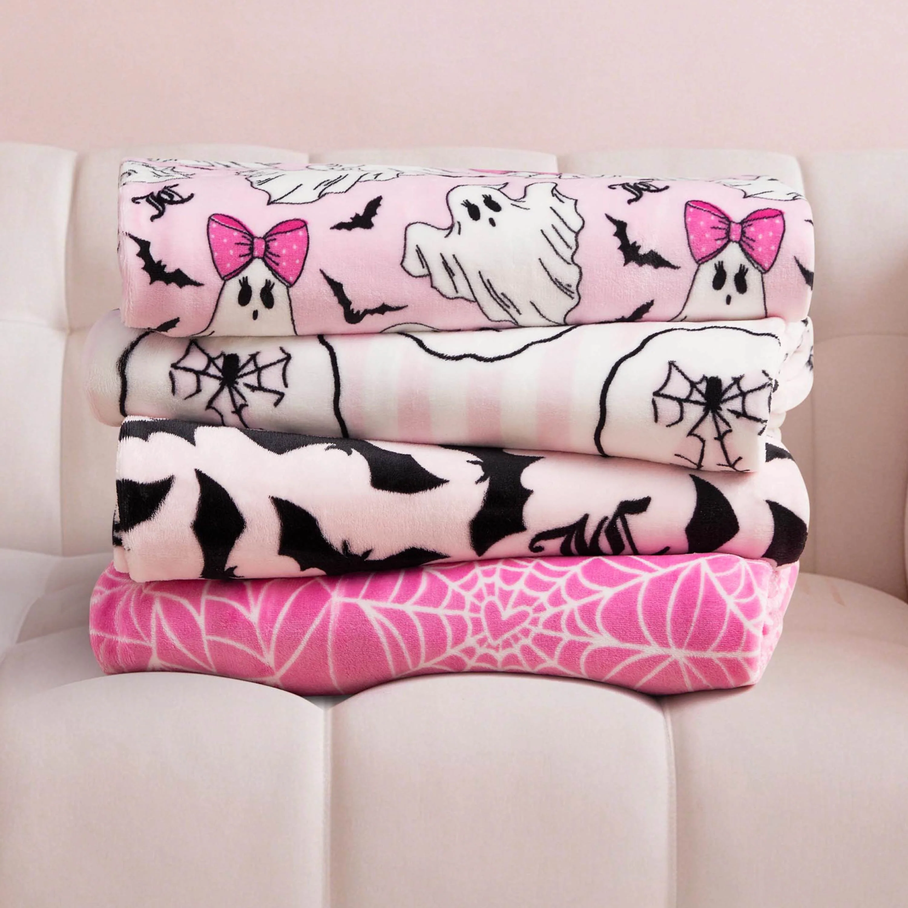 Halloween Plush Throw Blanket 50" x 60" - Image 5