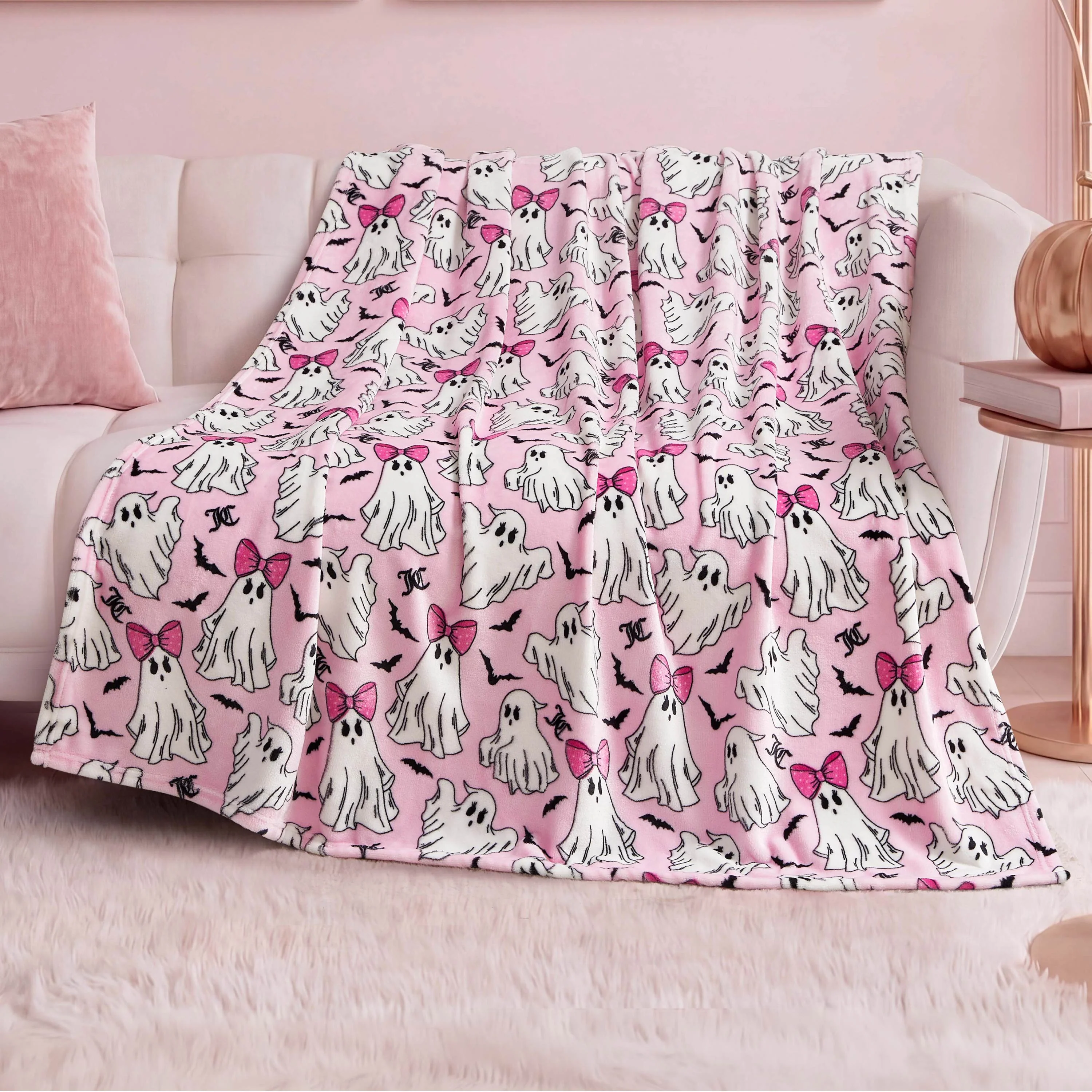 Halloween Plush Throw Blanket 50" x 60"
