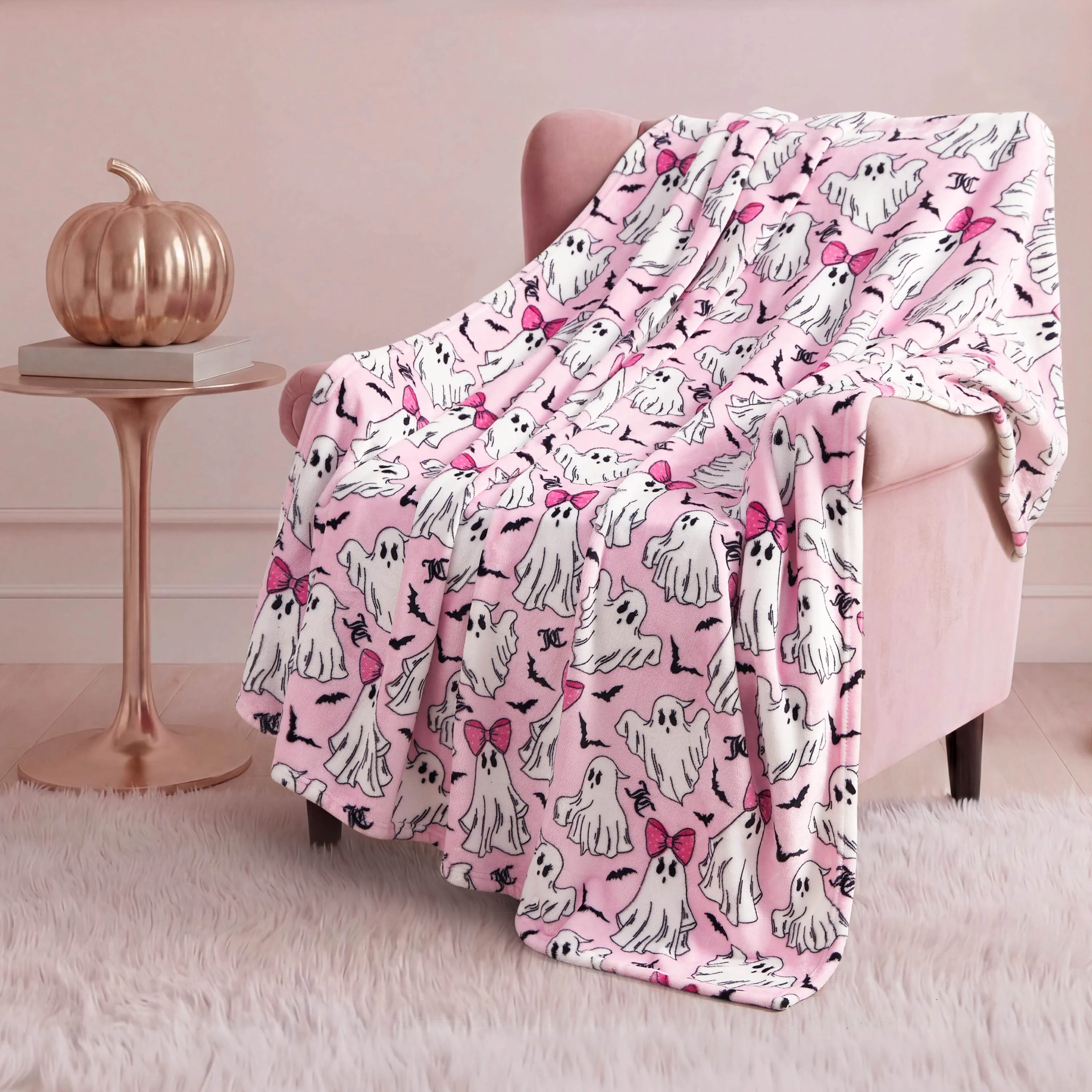 Halloween Plush Throw Blanket 50" x 60" - Image 3