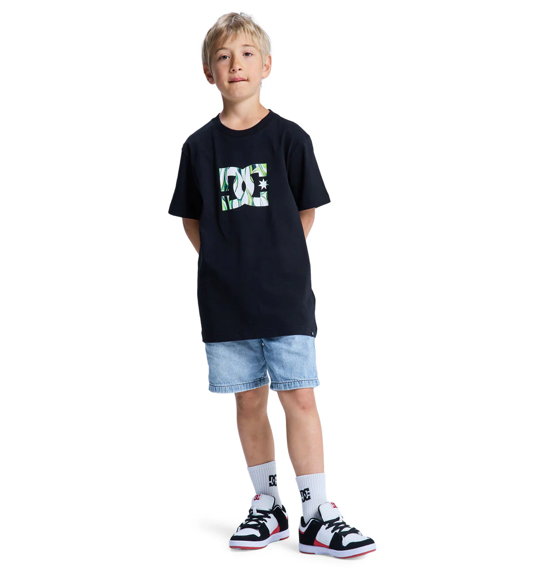 Kids' DC Star Filled Short Sleeve Tee - Image 5