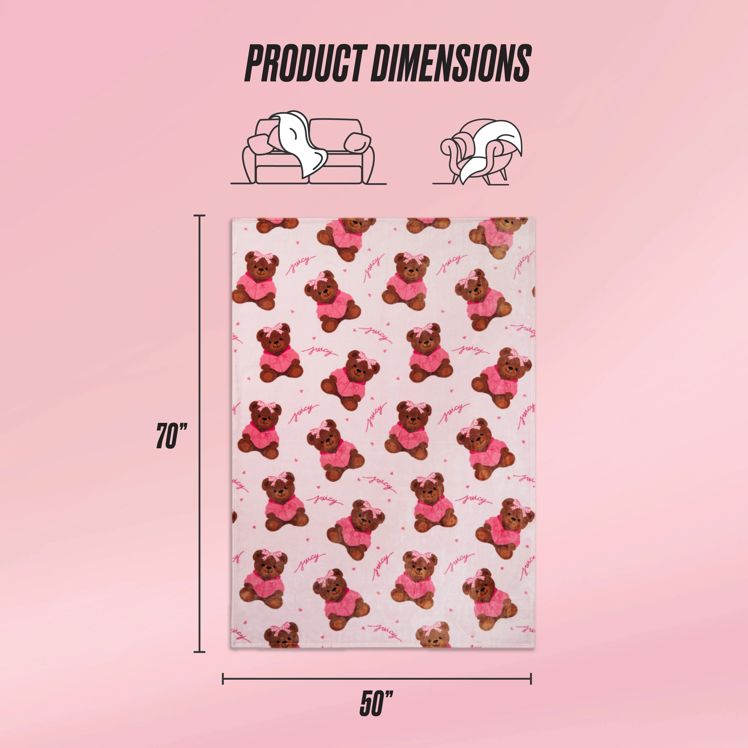 Kids Plush Throw Blanket - Image 2