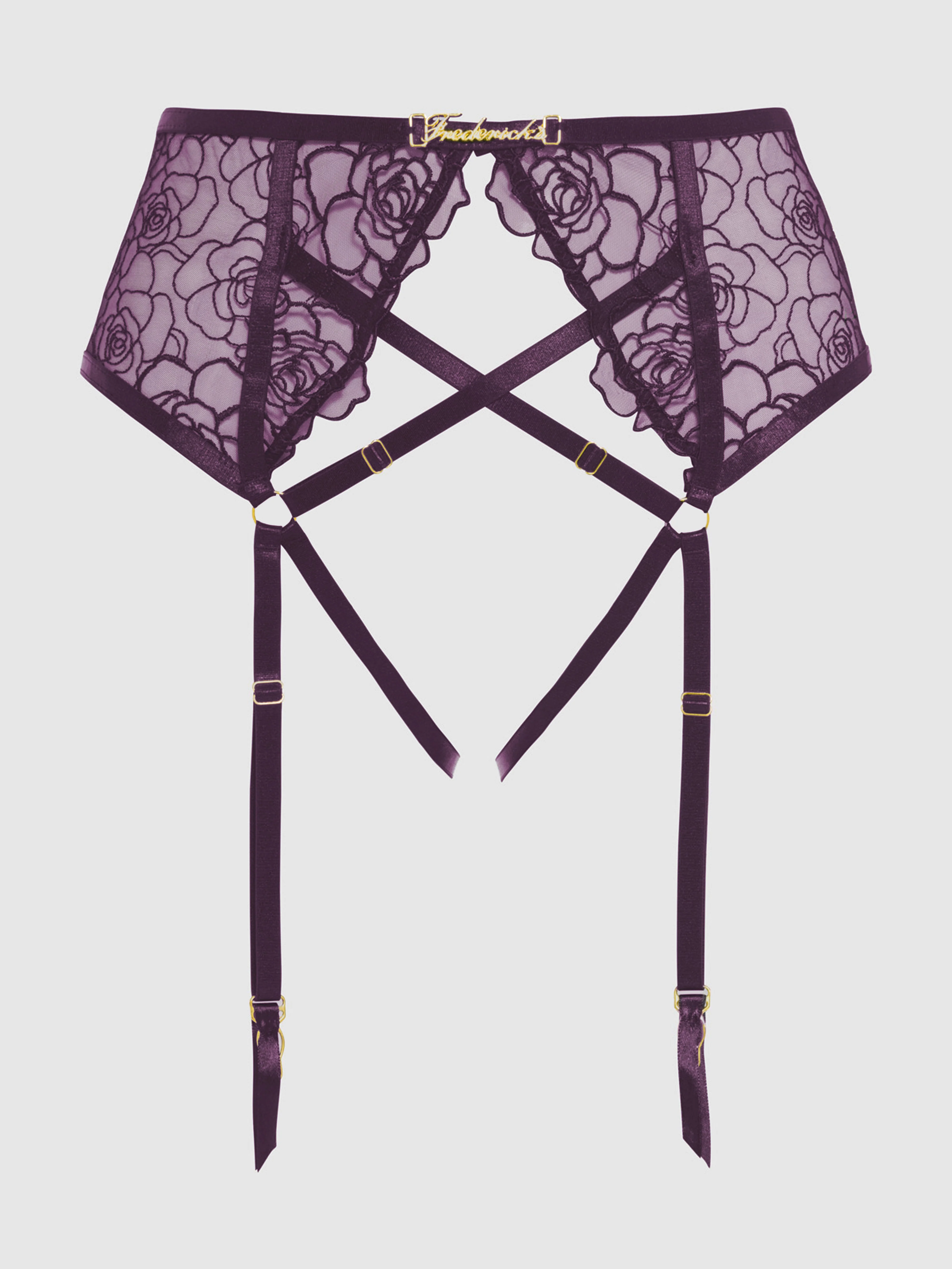 Melrose Embroidered Garter - Image 6