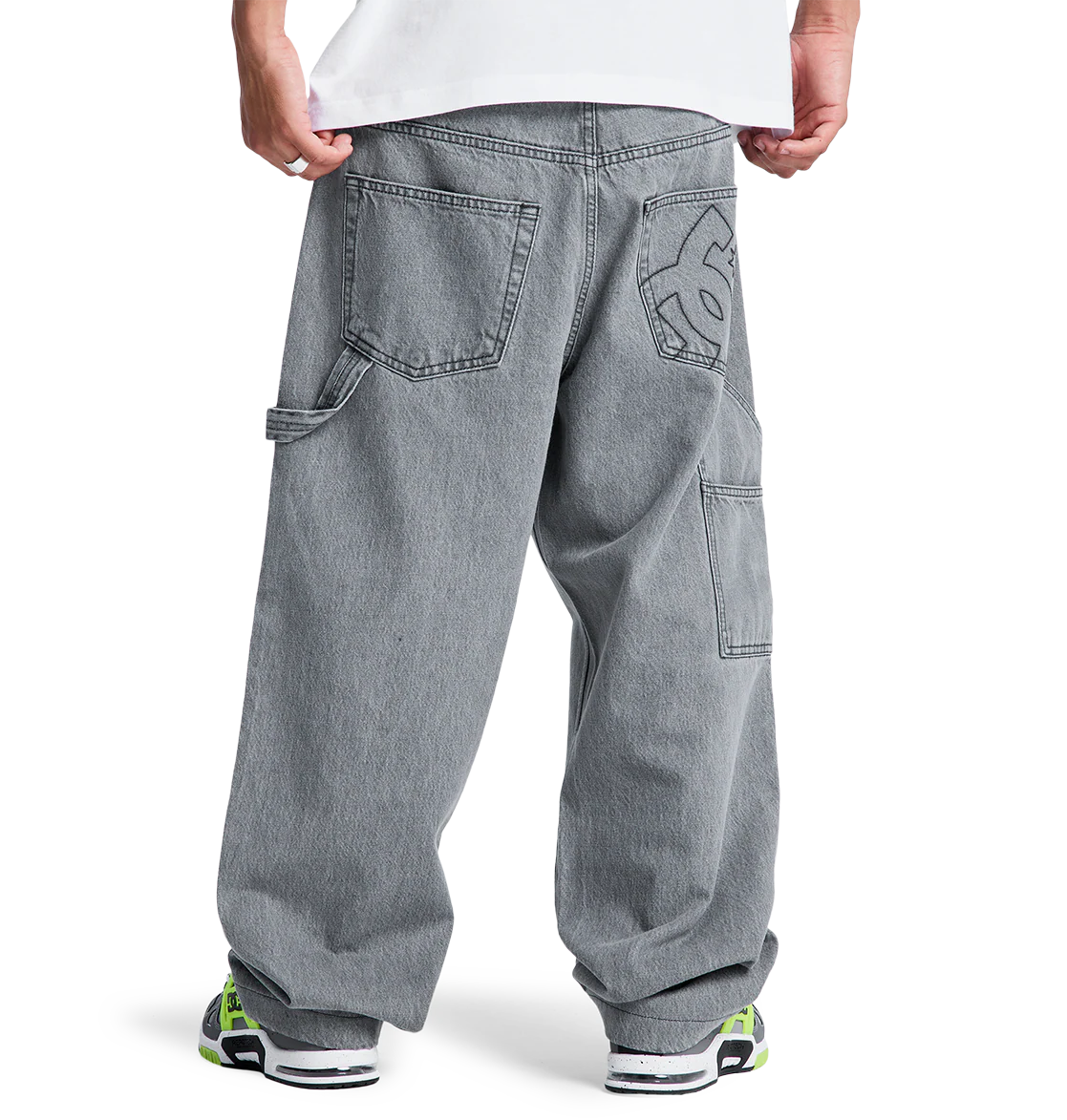 Men's Baggy Denim Carpenter Pants - Image 7