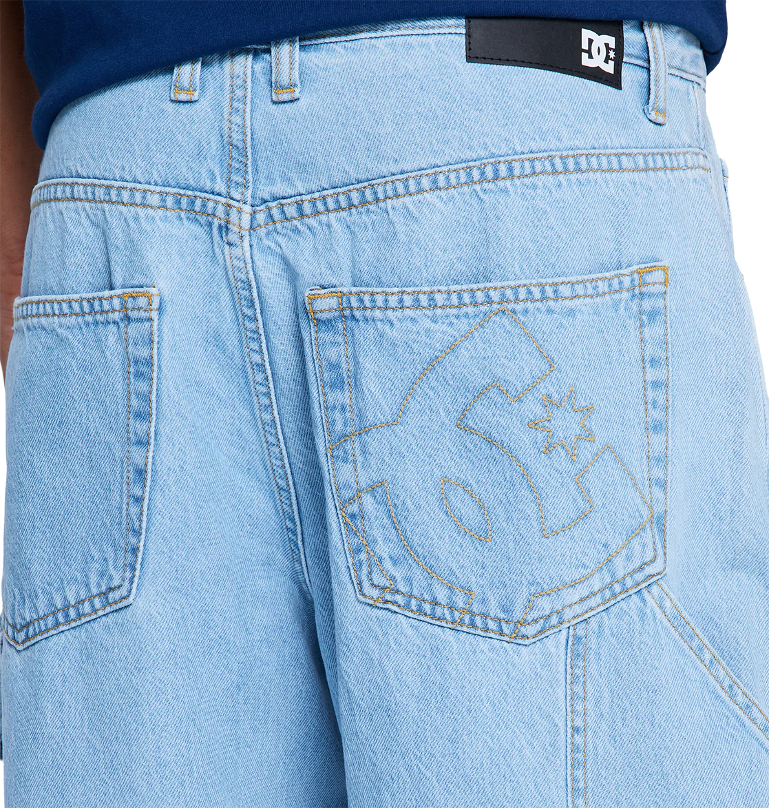 Men's Baggy Denim Carpenter Pants - Image 7