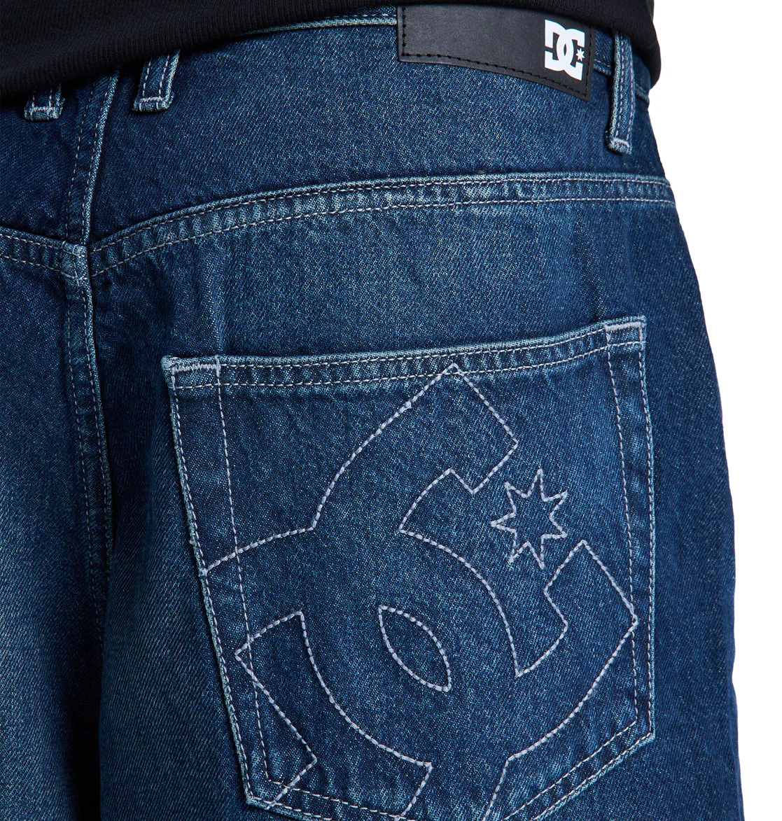 Men's Baggy Denim Jorts - Image 5