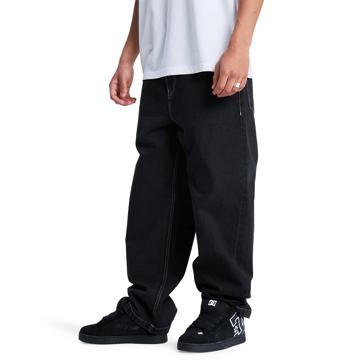 Men's Baggy Denim Pants - Image 3