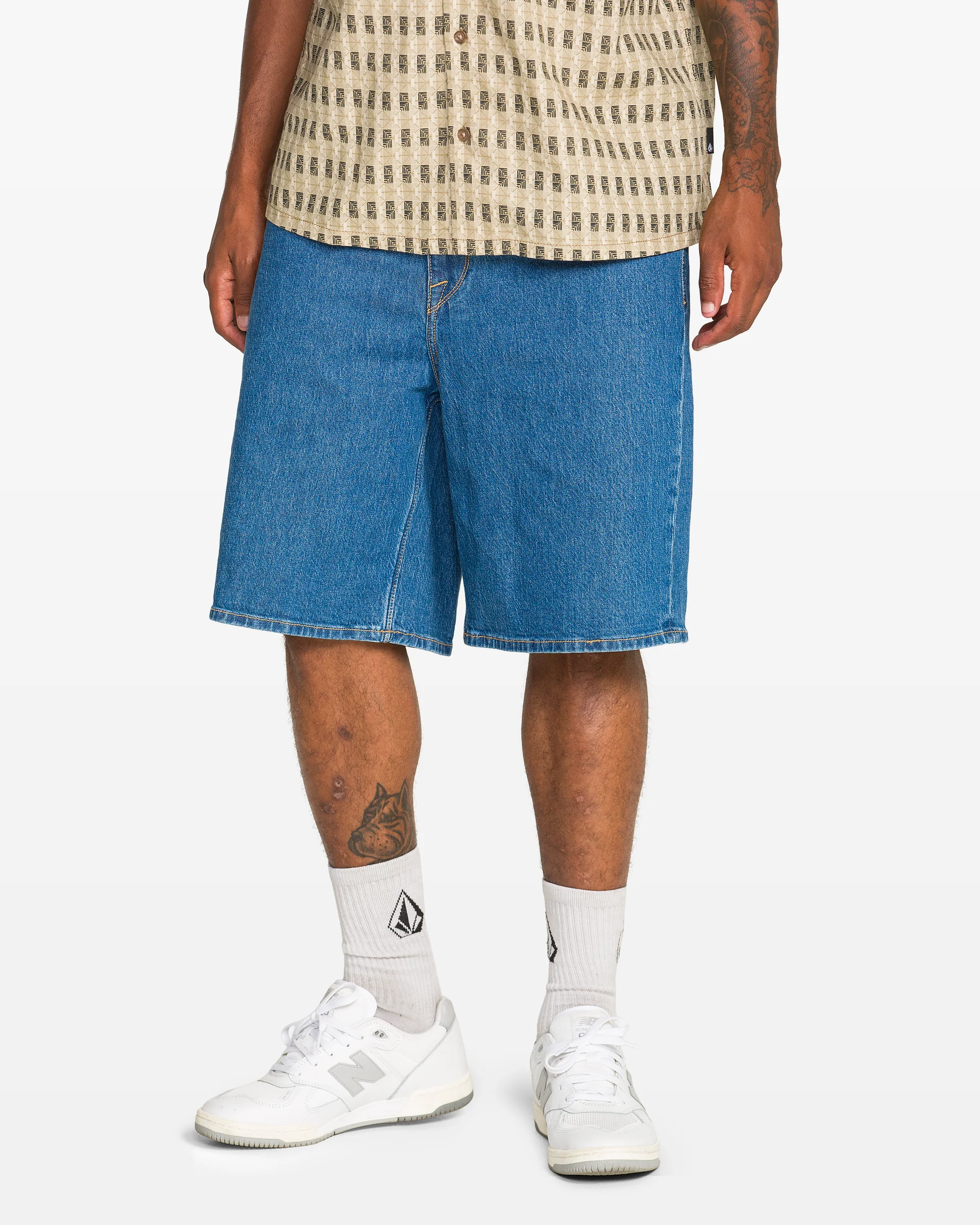 Men's Billow Denim Short 22 - Image 5