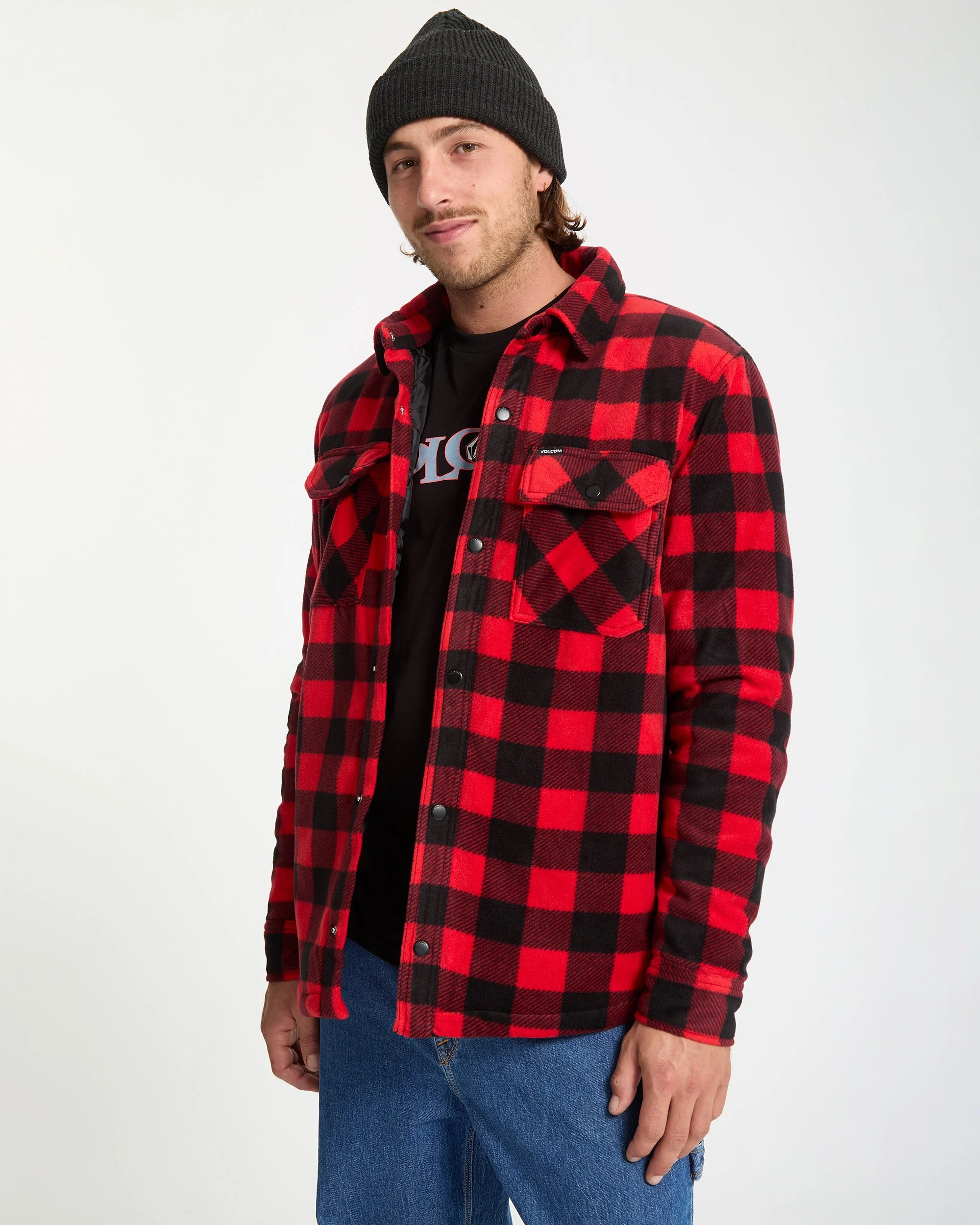 Men's Bowered Fleece Long Sleeve Shirt - Image 4