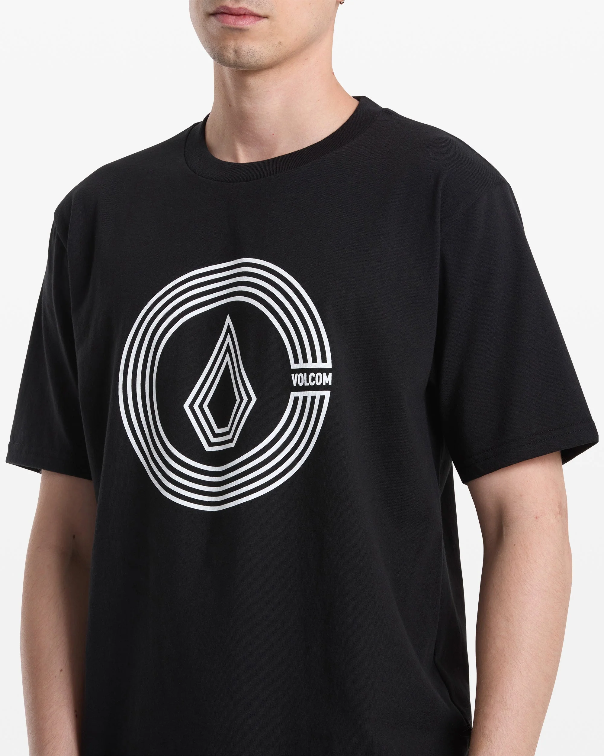 Men's Circle Split Short Sleeve Tee - Image 4