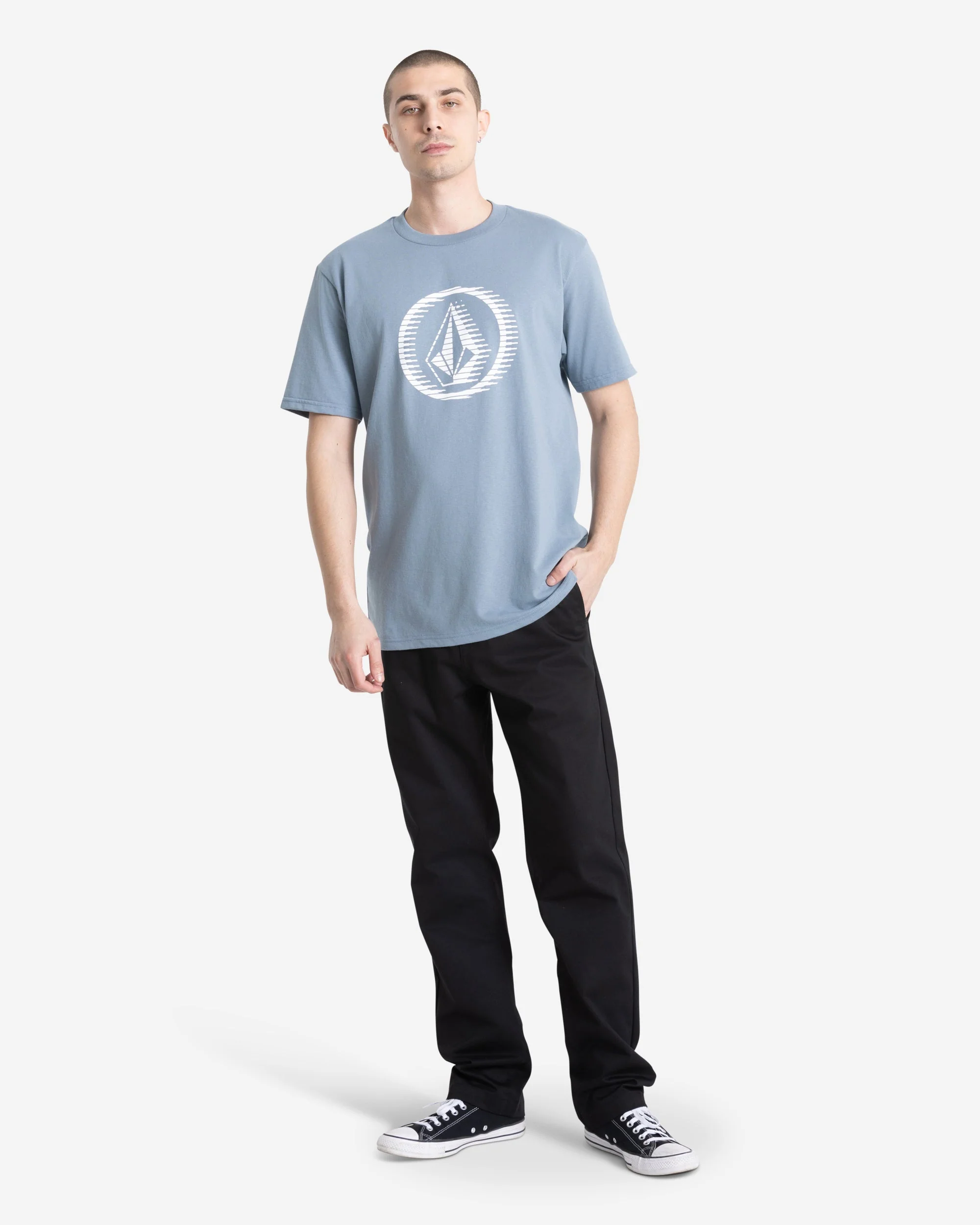 Men's Circle Stone Short Sleeve Tee - Image 3