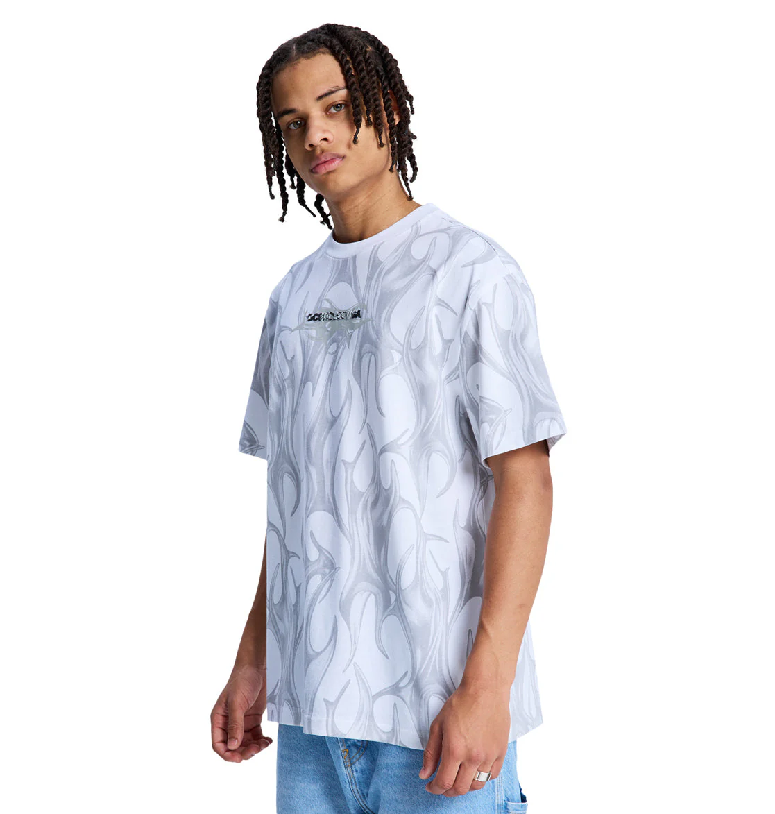 Men's DC Liquid Fuego Heritage Short Sleeve Shirt - Image 3