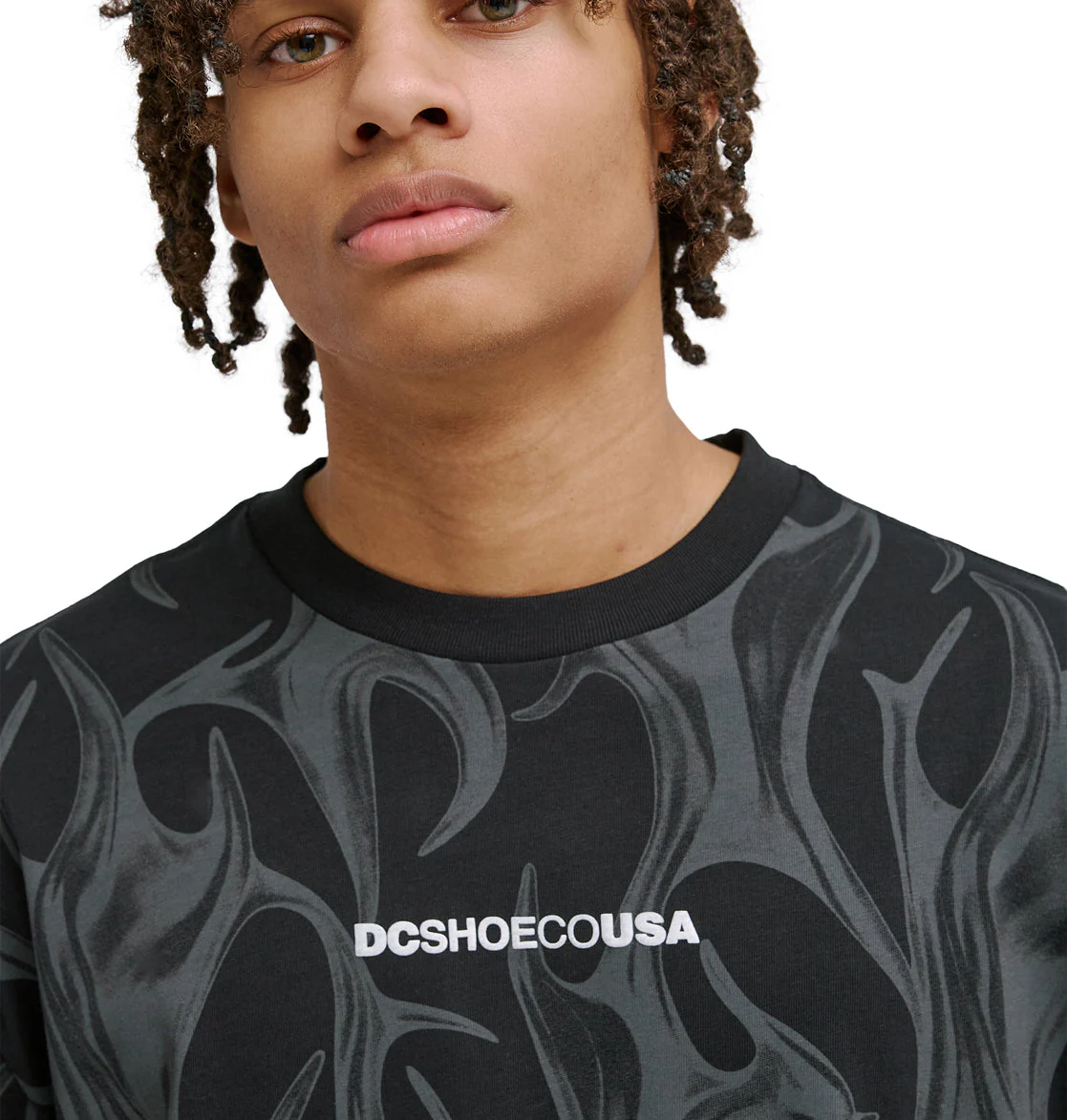 Men's DC Liquid Fuego Heritage Short Sleeve Shirt - Image 4