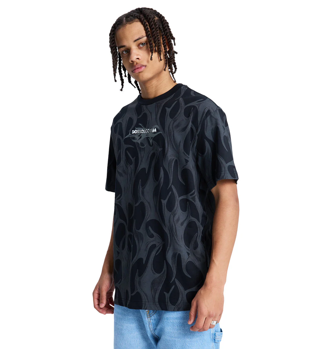 Men's DC Liquid Fuego Heritage Short Sleeve Shirt - Image 7