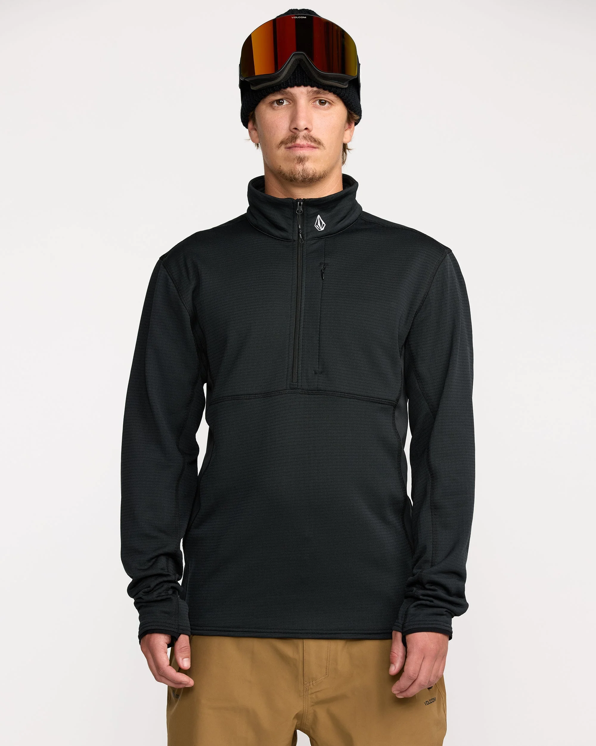 Men's Gridlock Mockneck
