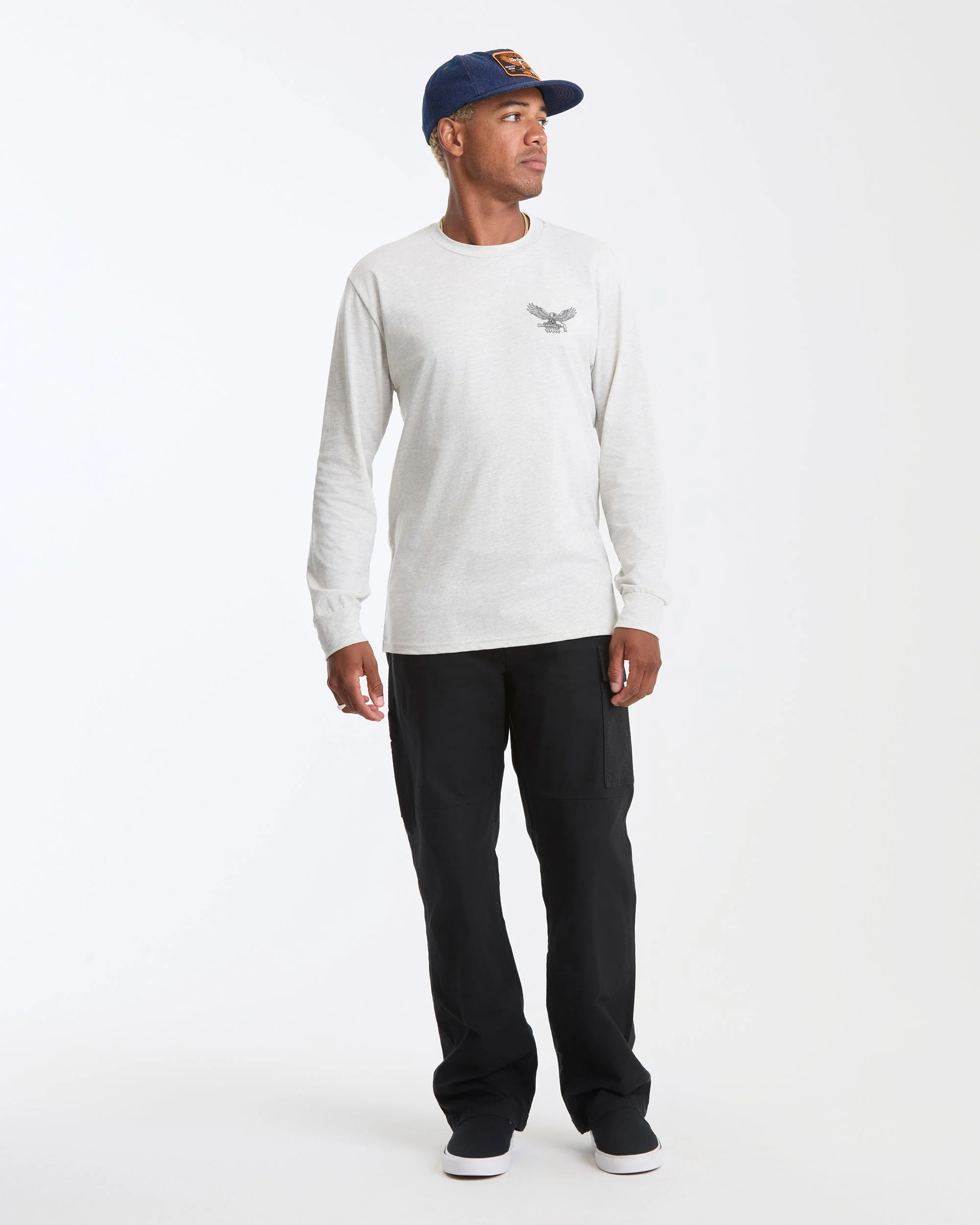 Men's Hammered Long Sleeve Tee - Image 6