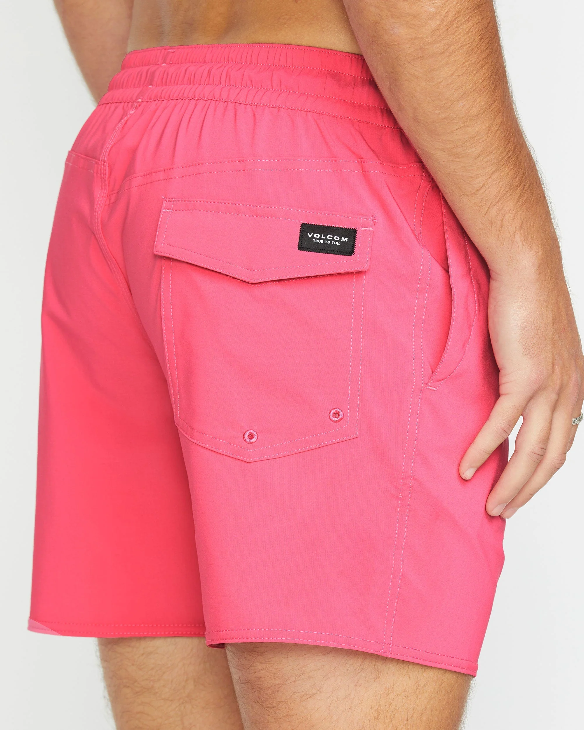 Men's Lido Solid 16" Trunks - Image 4