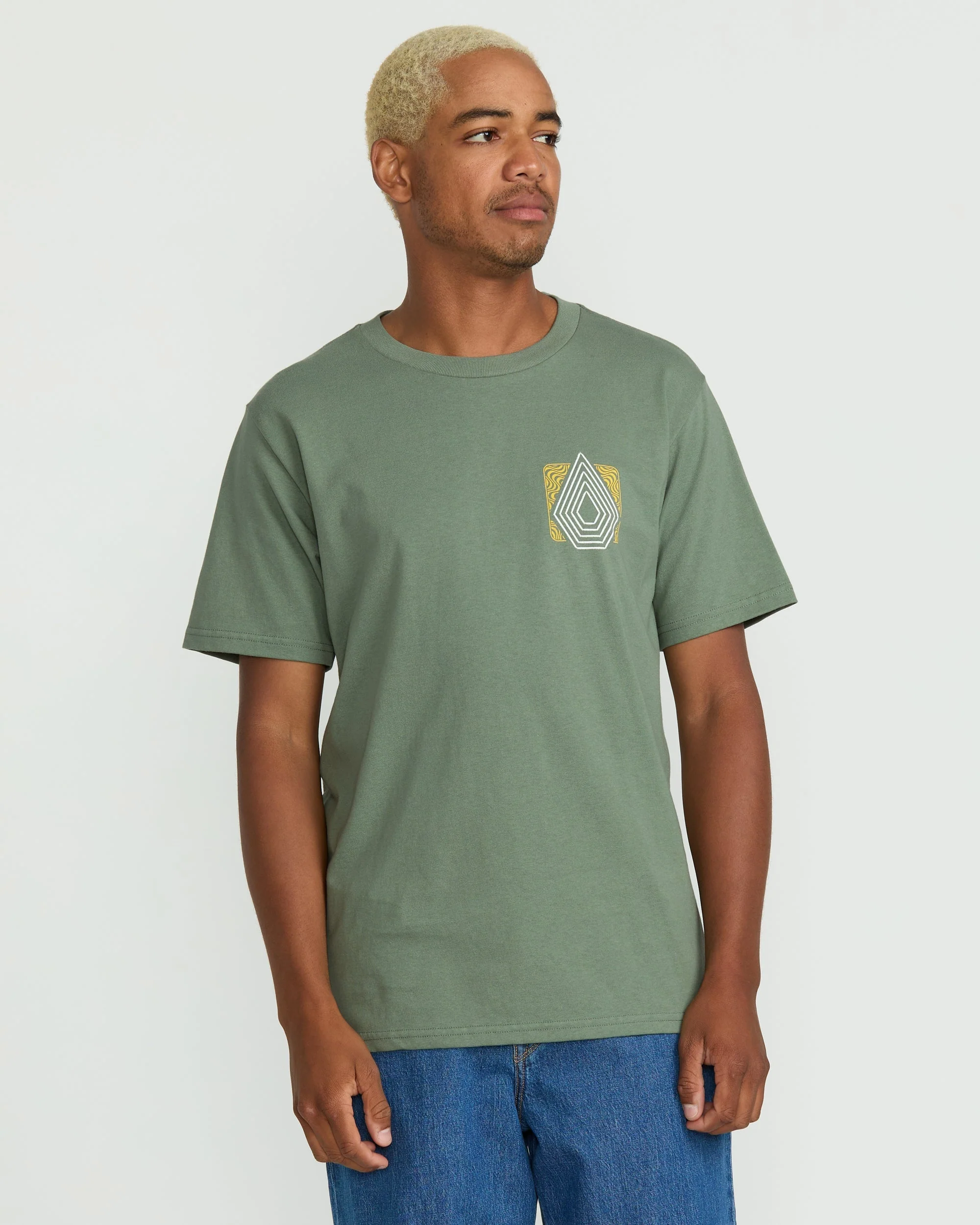 Men's Plated Short Sleeve Tee - Image 2