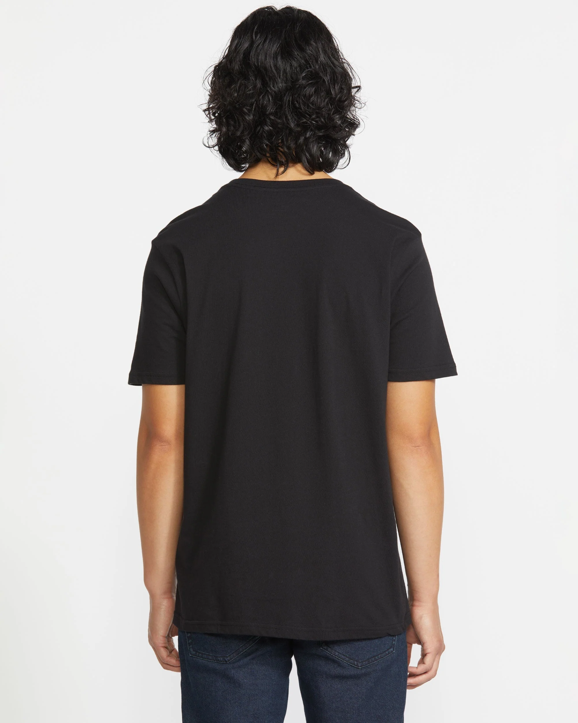 Men's Solid Short Sleeve Pocket Tee - Image 2