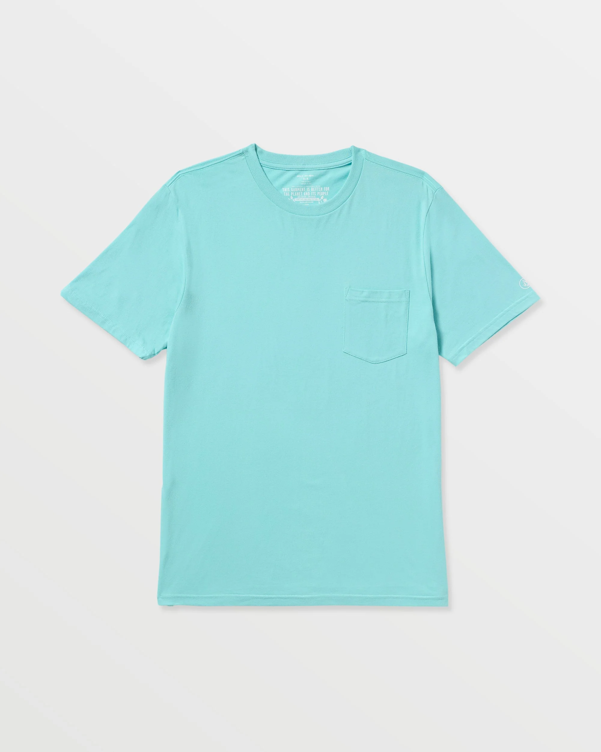 Men's Solid Short Sleeve Pocket Tee - Image 6
