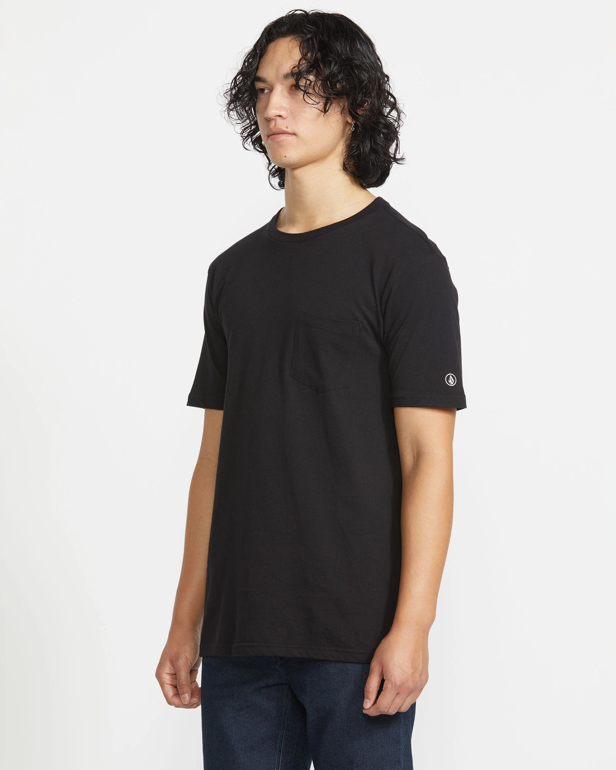 Men's Solid Short Sleeve Pocket Tee - Image 5