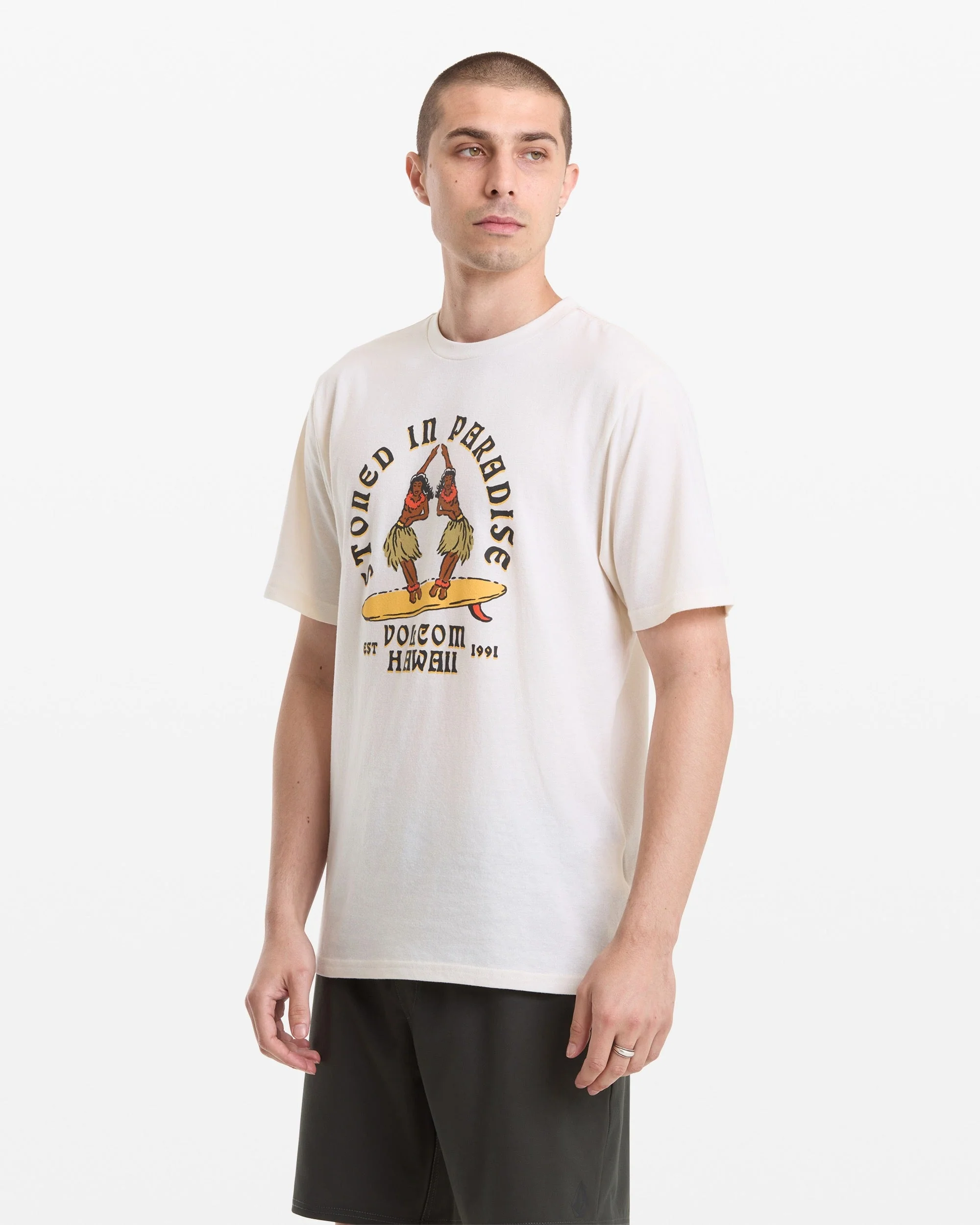 Men's Stoned In Paradise Short Sleeve Tee - Image 4