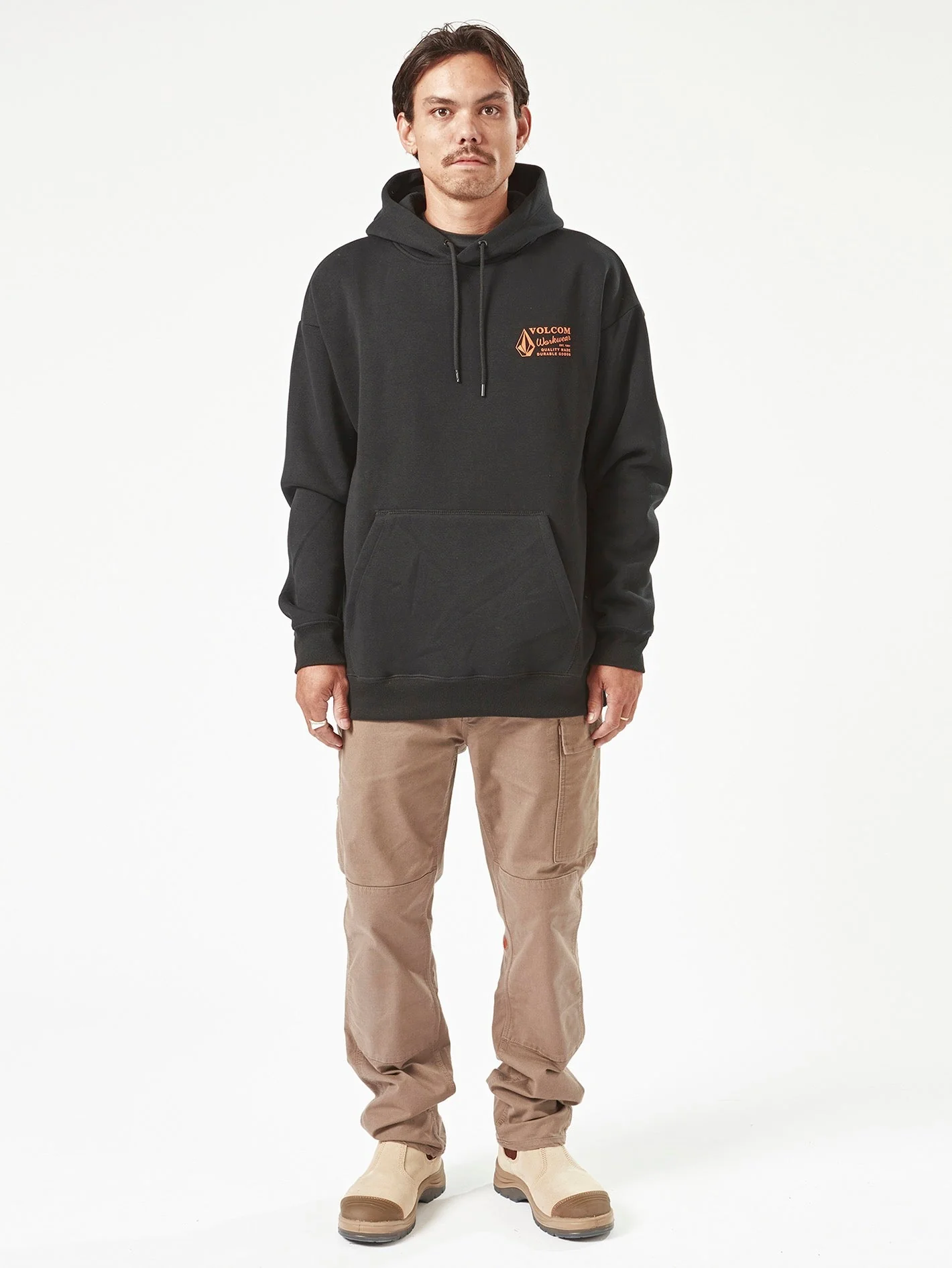 Men's Volcom Workwear Pullover Hoodie - Image 6
