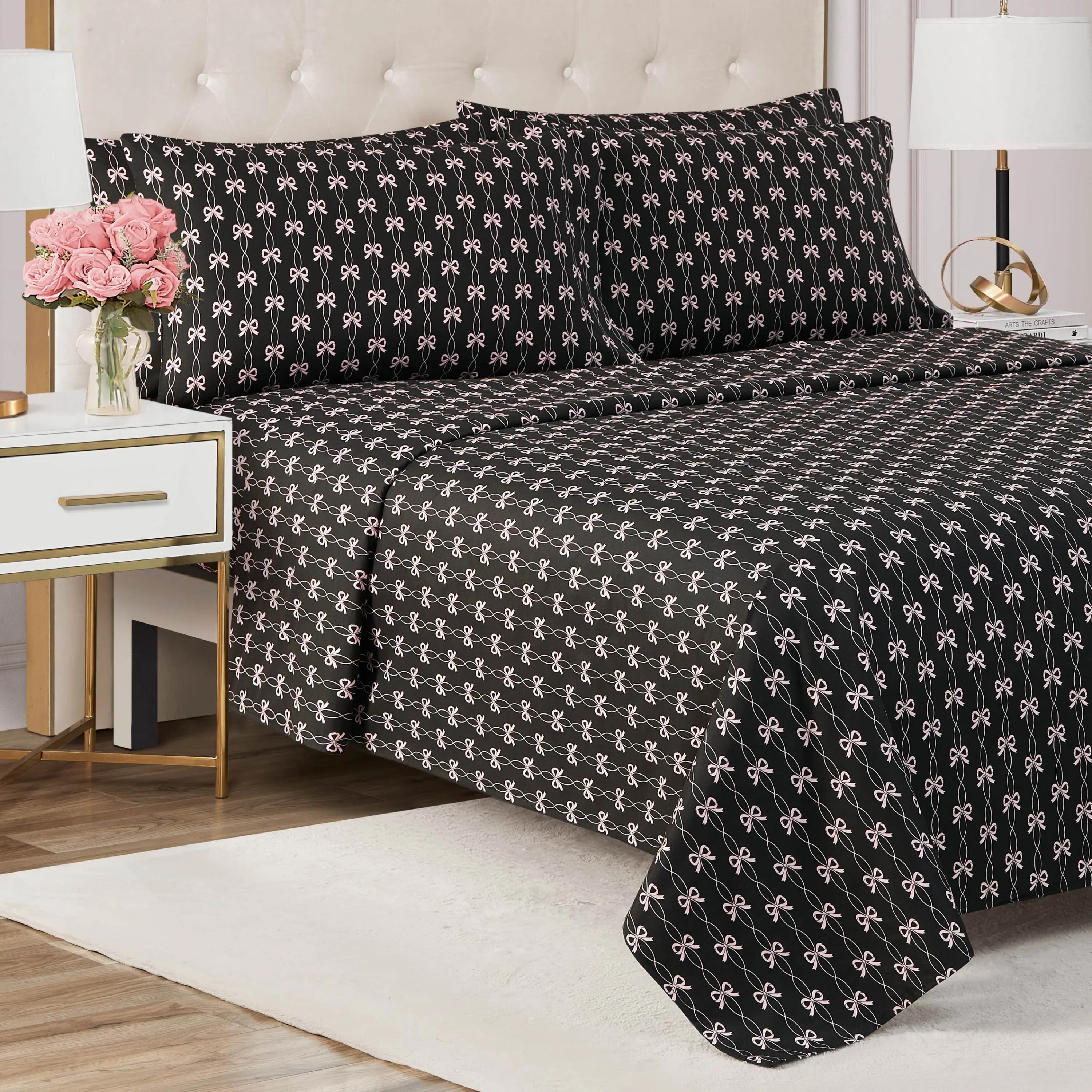 Microfiber Sheet Set With Extra Pillowcases - Image 2
