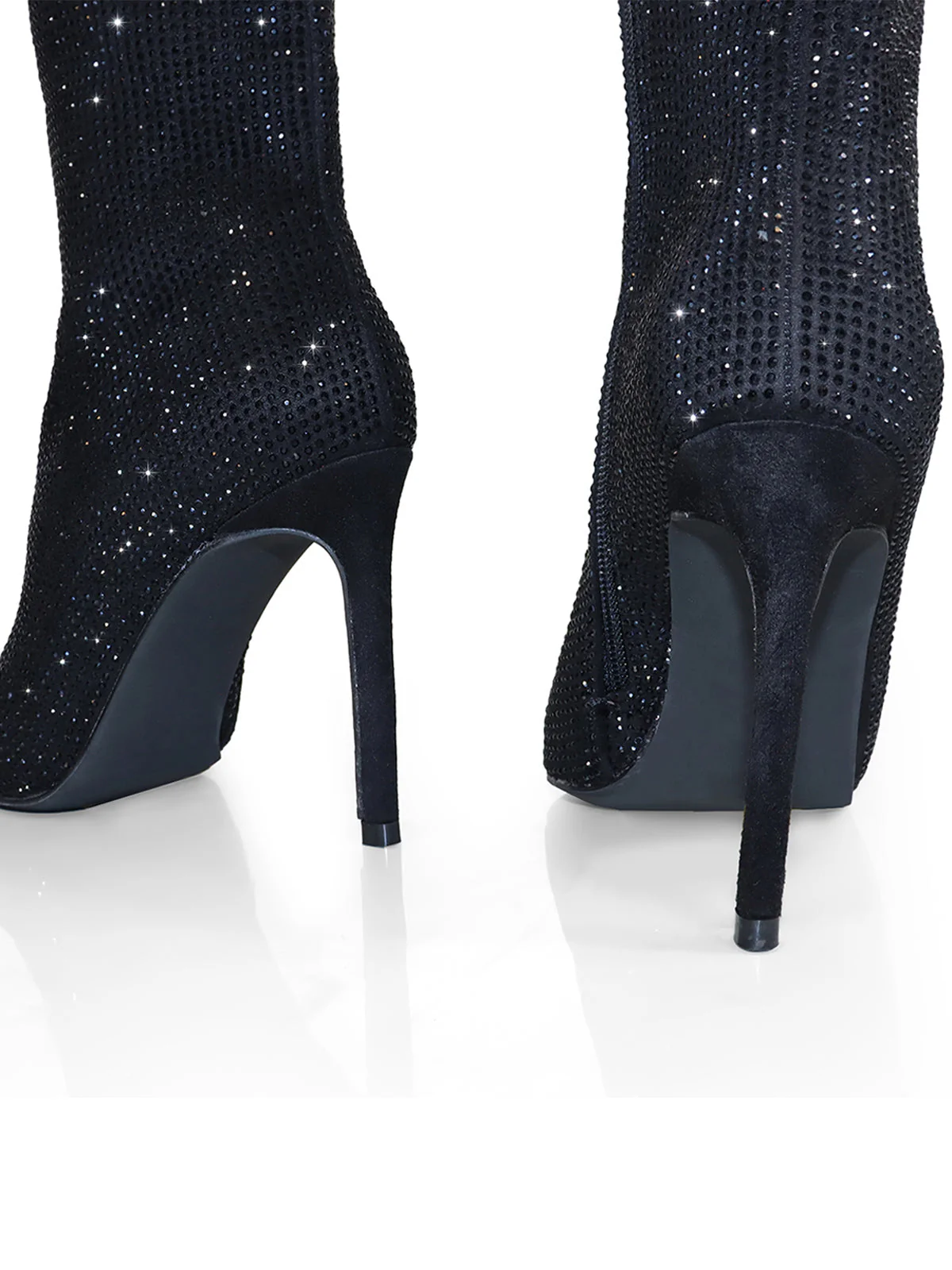 Nadia Rhinestone Booties - Image 3