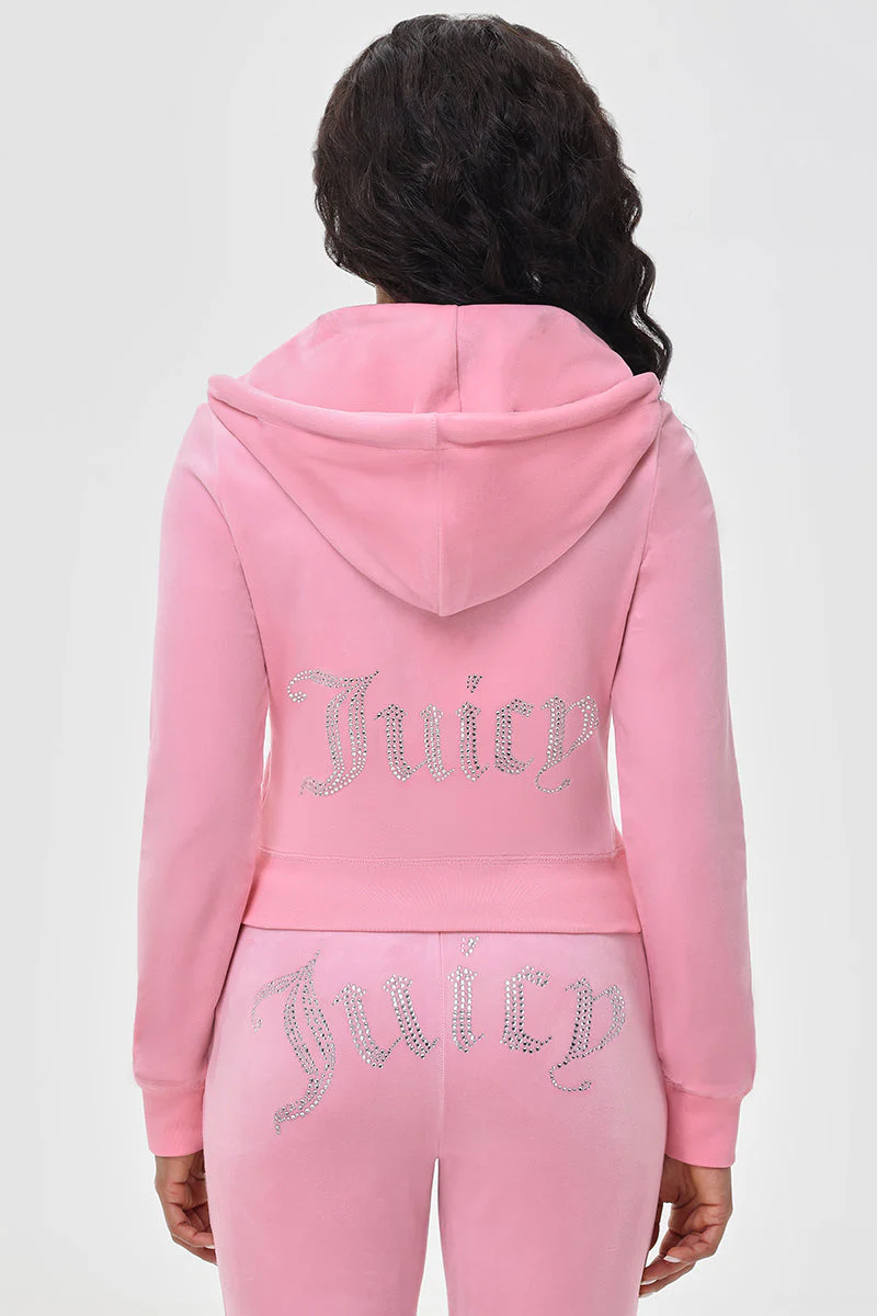 OG Big Bling Velour Hoodie